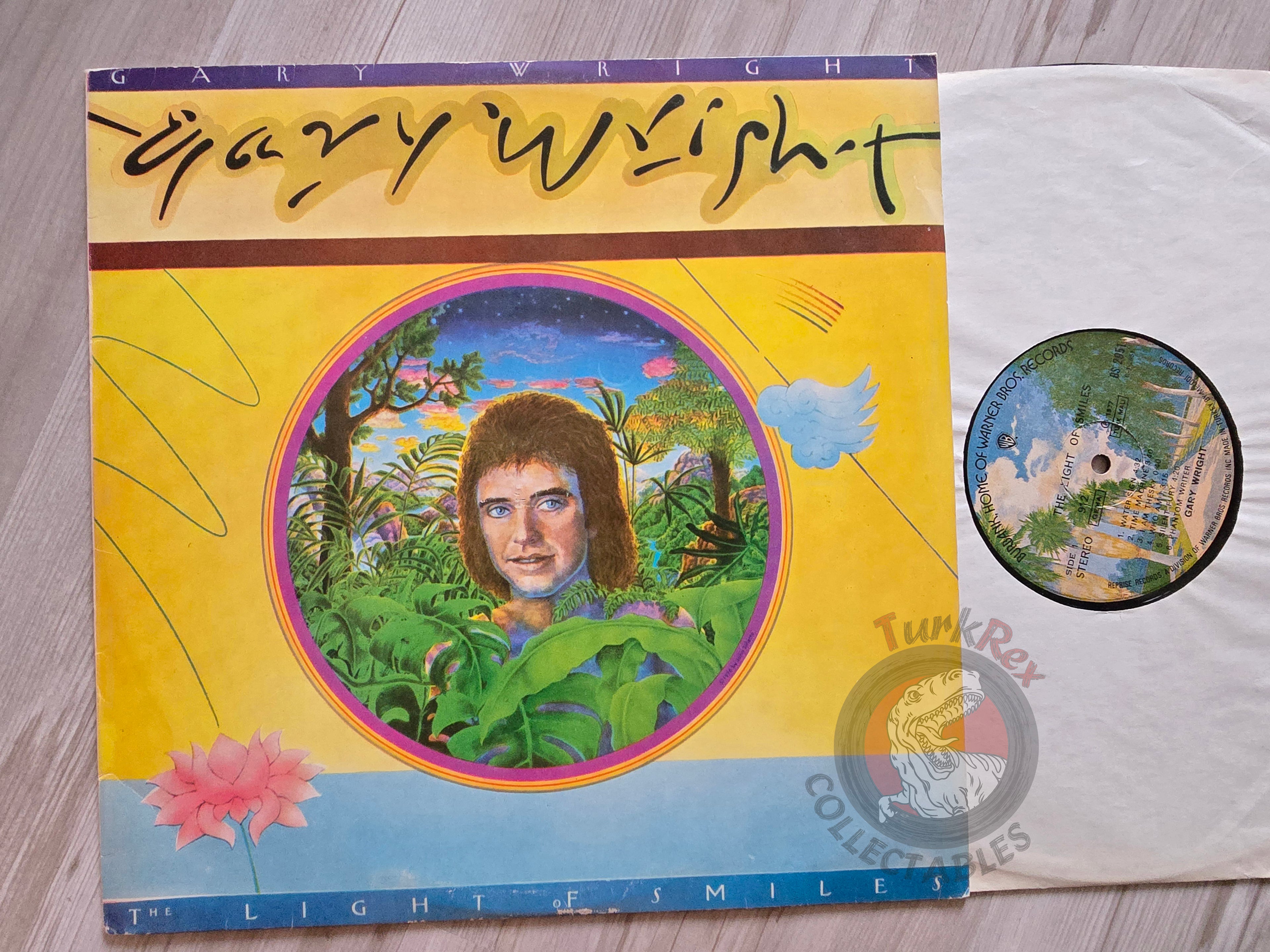 Gary Wright – The Light Of Smiles Turkish Pressing Vinyl Turkey Edition