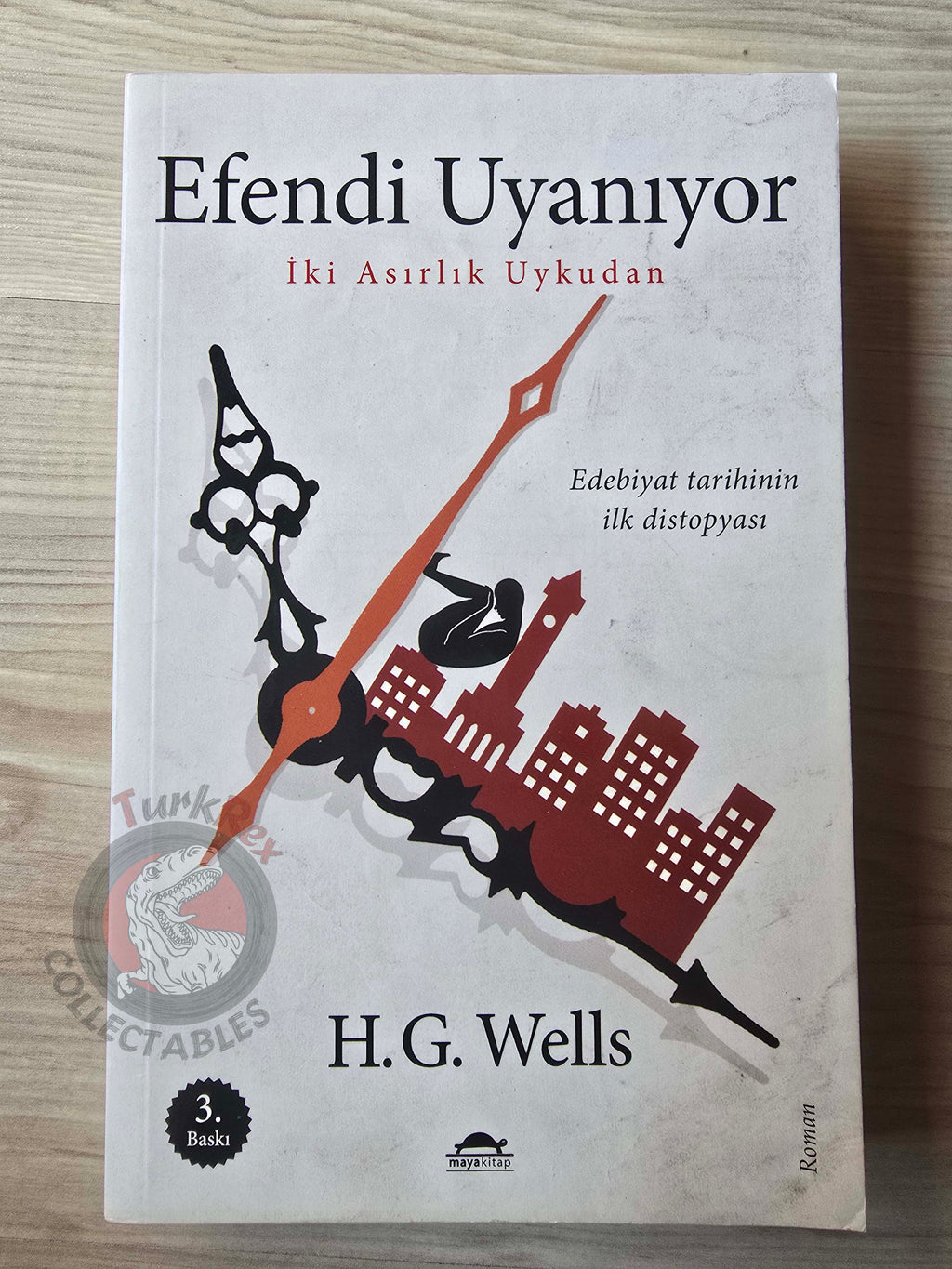 H. G. Wells – The Sleeper Awakes Turkish Book Turkey