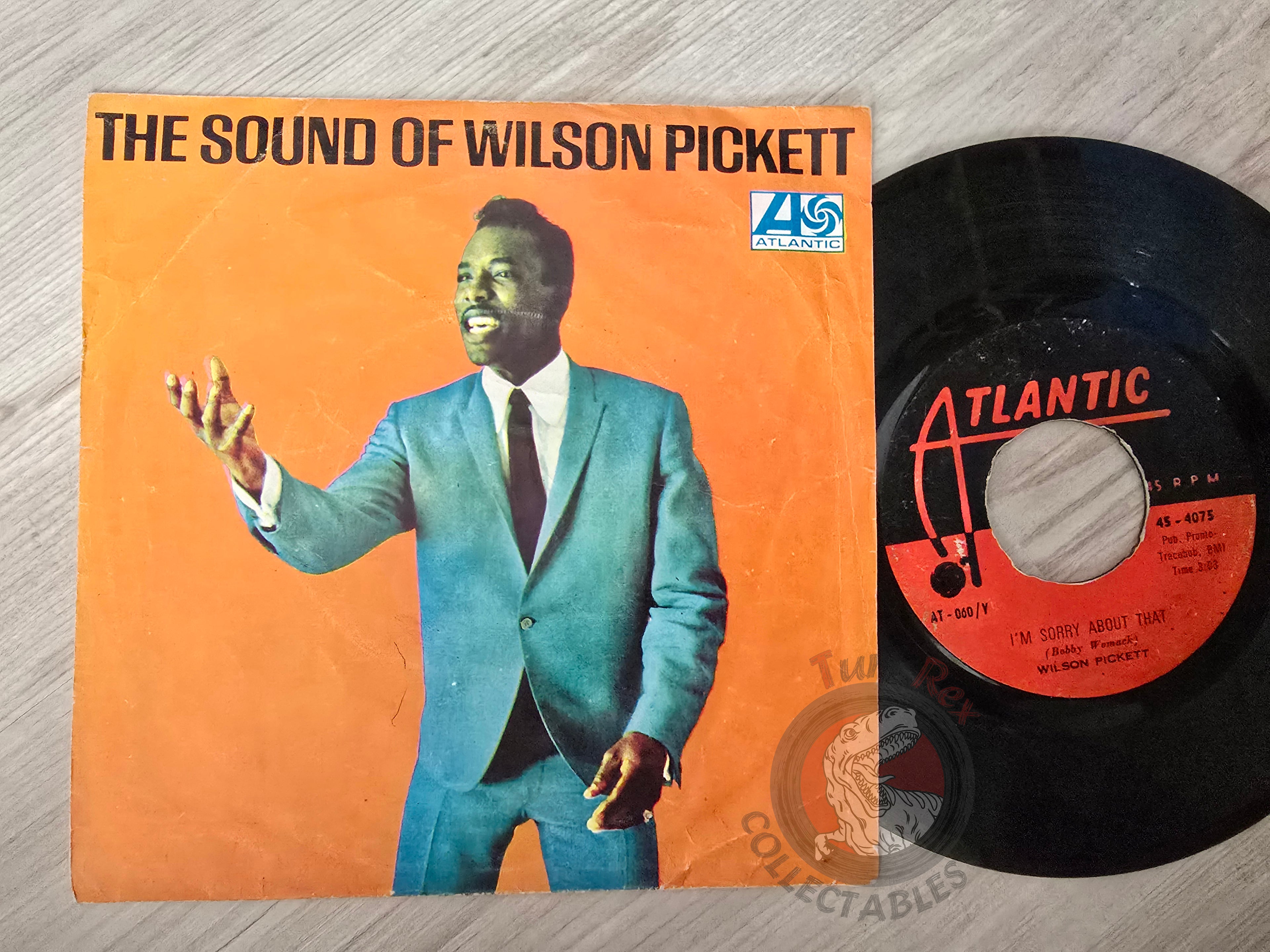 Wilson Pickett – Funky Broadway 7" Turkish Pressing Vinyl Turkey Edition