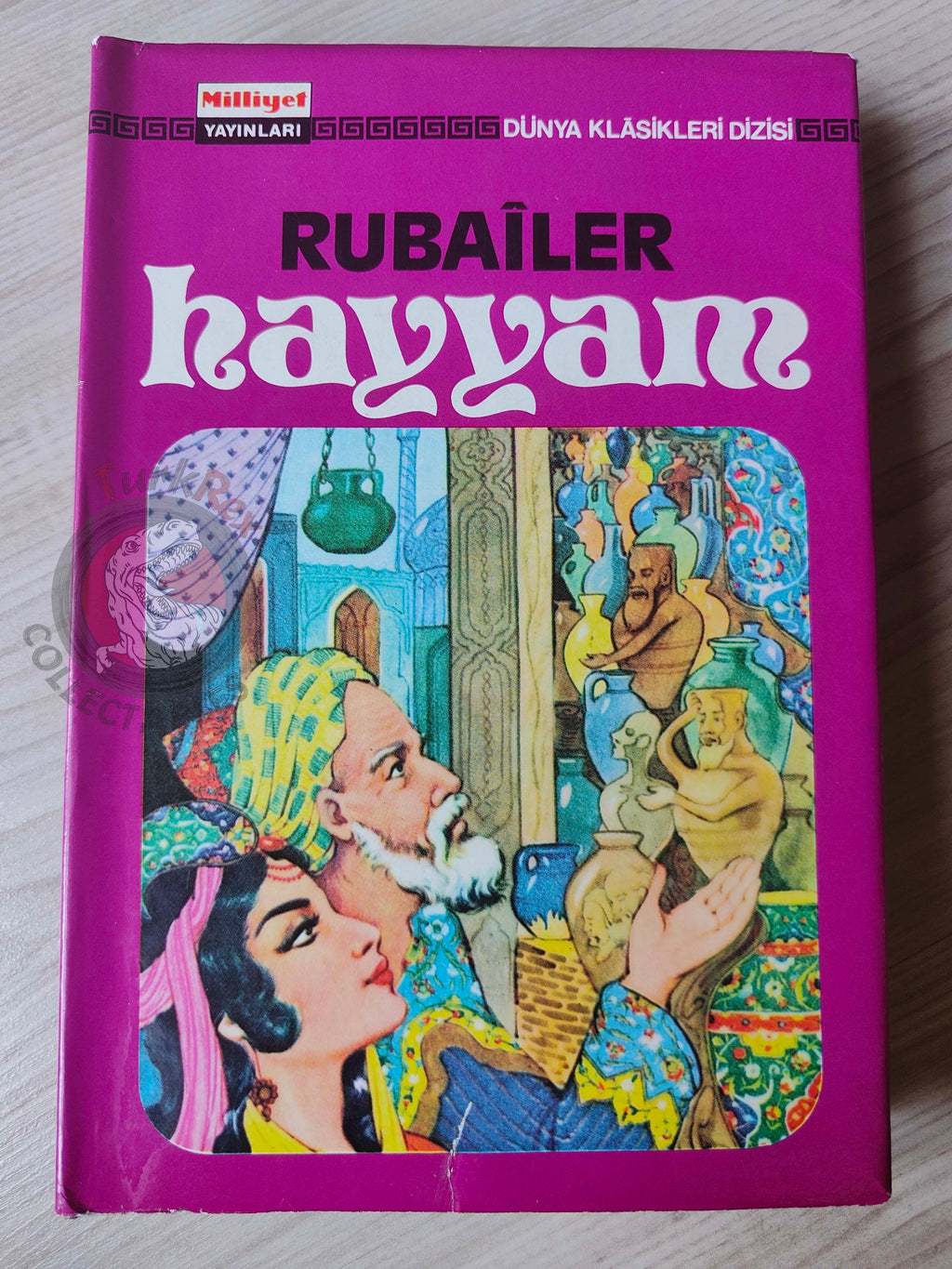 Rubaiyat of Omar Khayyam 1973 HC/DJ Turkish Book Turkey Persian
