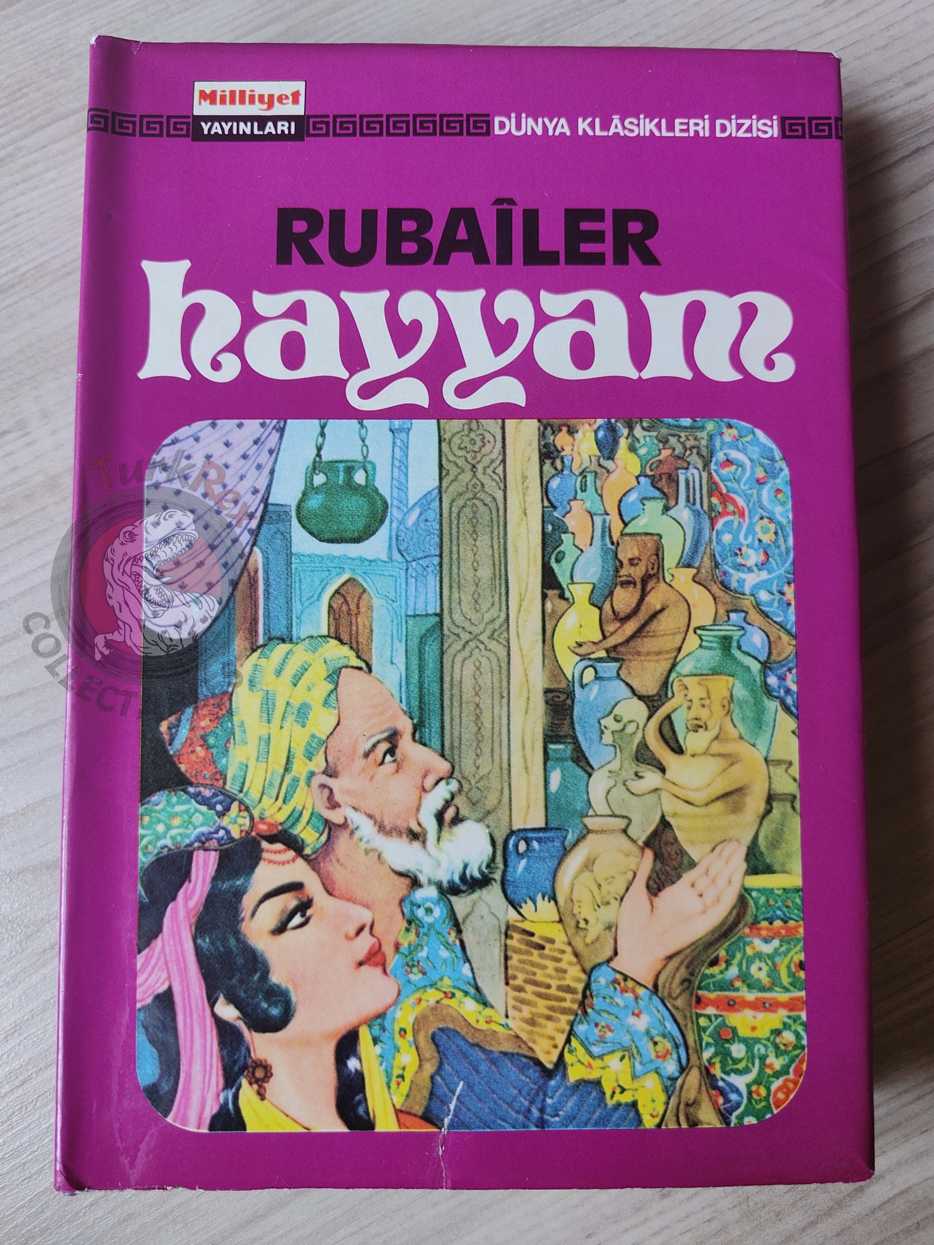 Rubaiyat of Omar Khayyam 1973 HC/DJ Turkish Book Turkey Persian