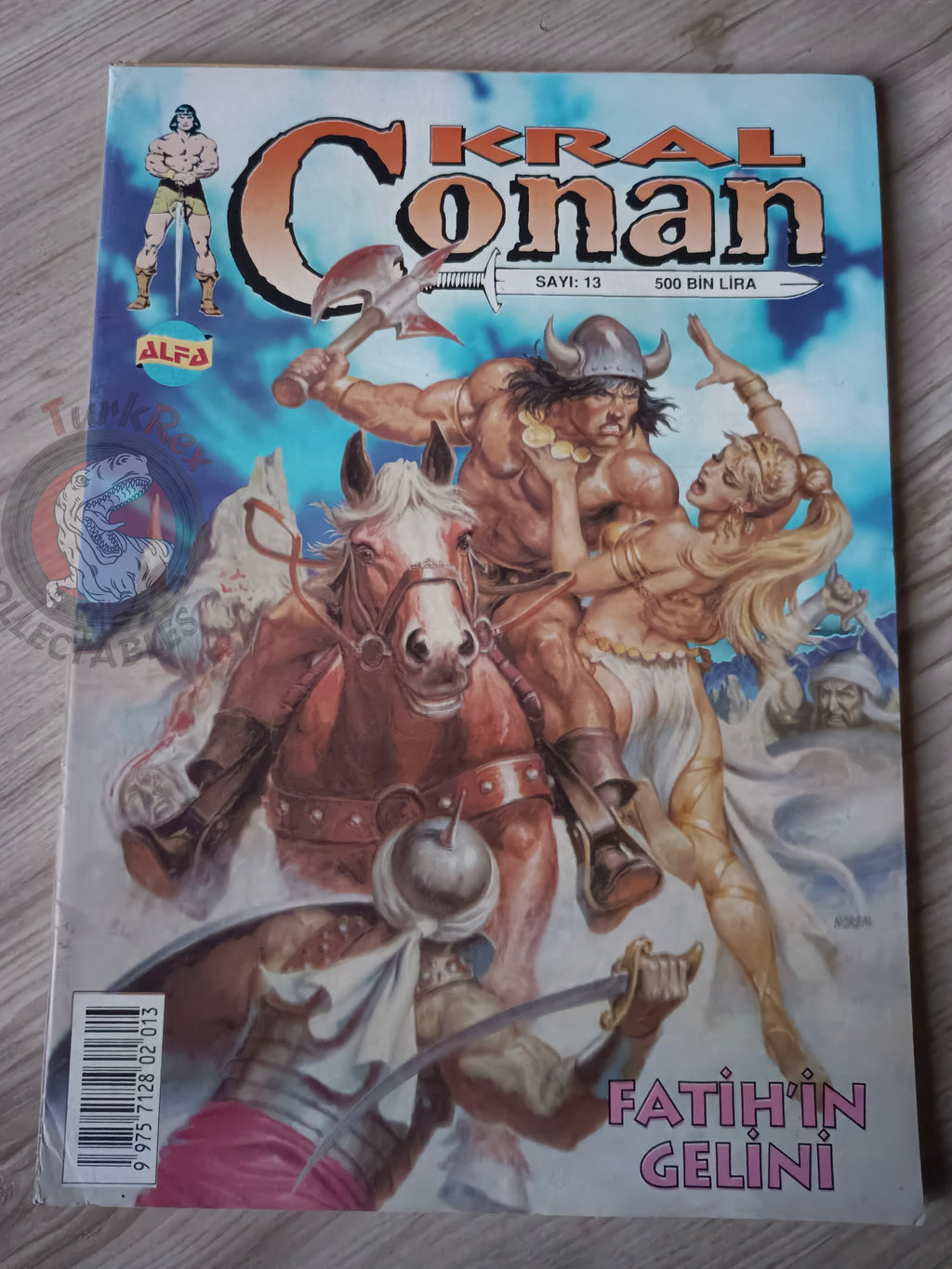 Kral Conan #13 The Barbarian King-Size Annual #5 Turkish Comic Turkey The Savage Sword of #194
