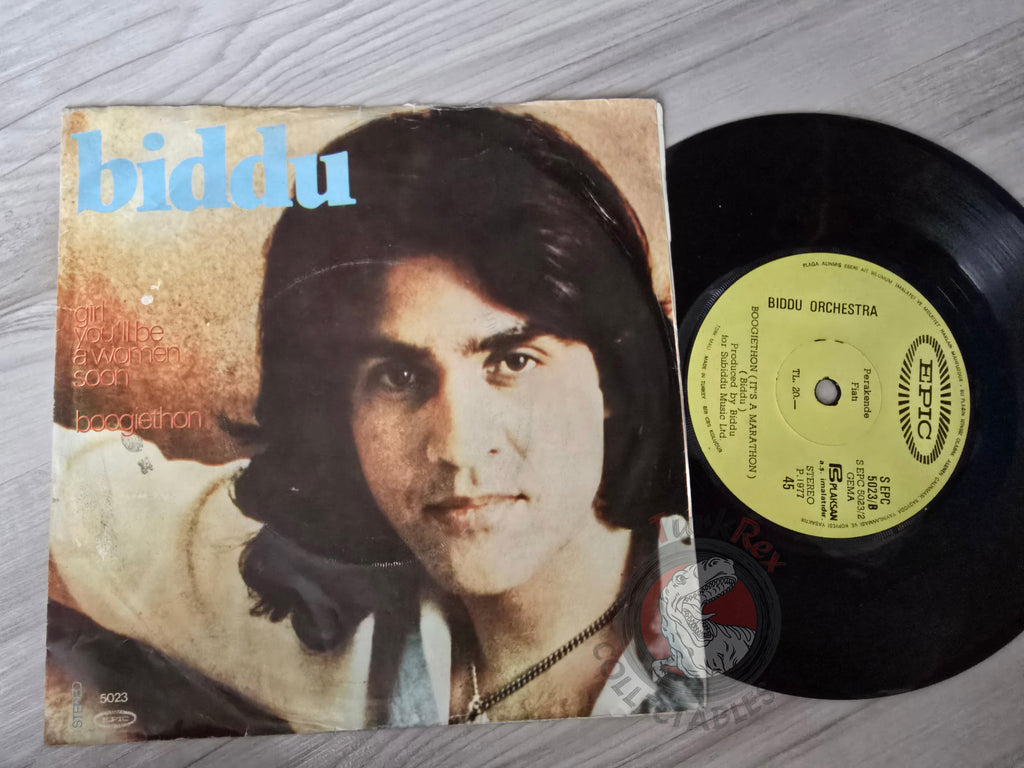 Biddu – Girl You'll Be A Woman Soon 7" Turkish Pressing Vinyl Turkey Edition