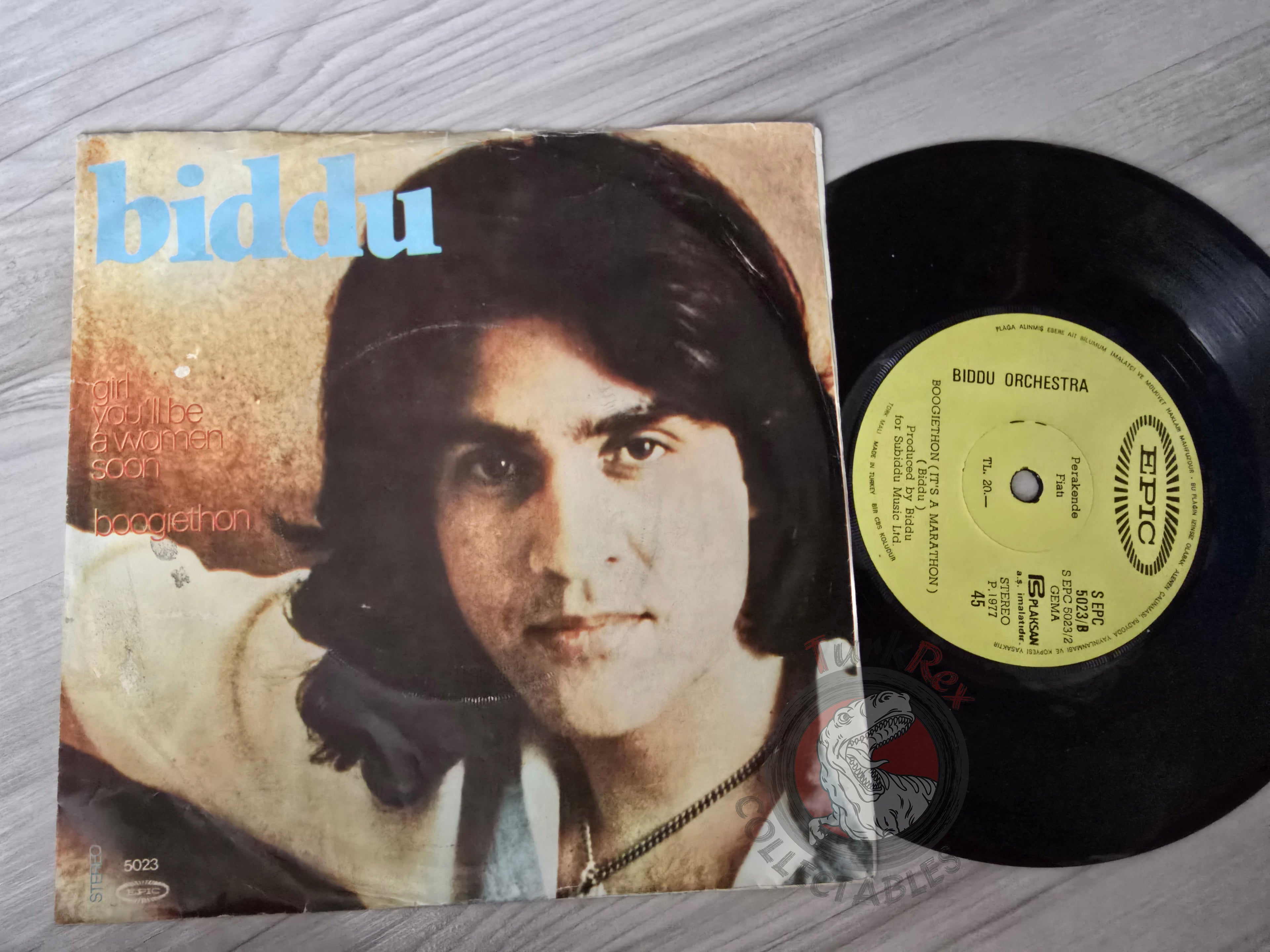 Biddu – Girl You'll Be A Woman Soon 7" Turkish Pressing Vinyl Turkey Edition