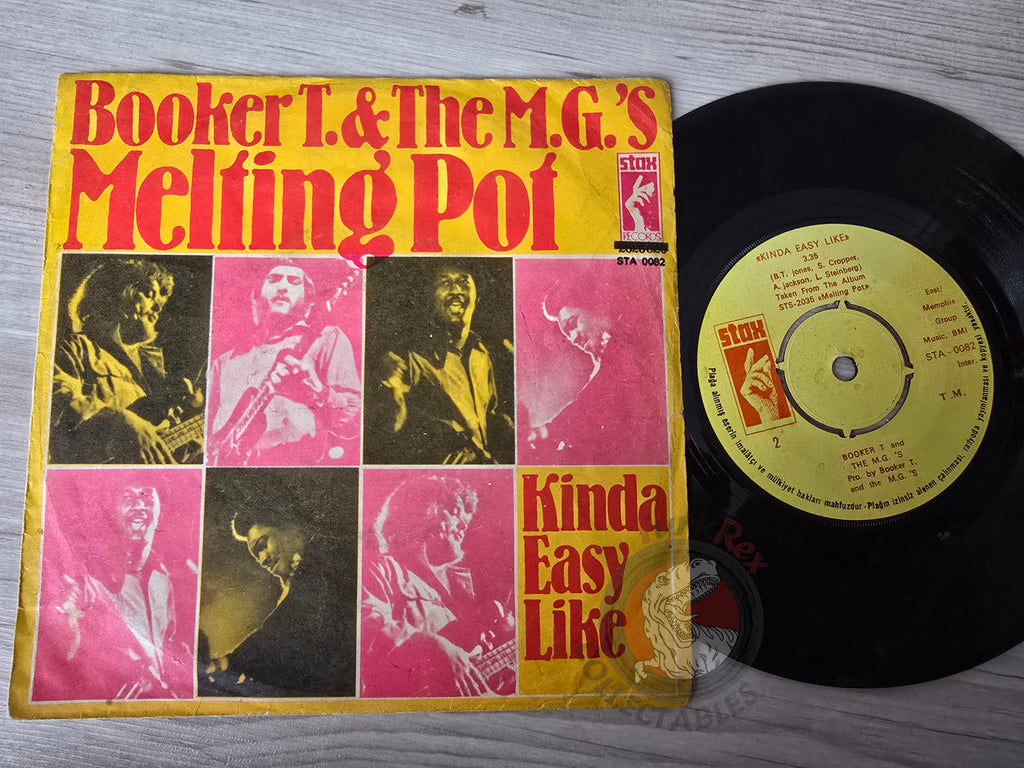 Booker T. & The M.G.'s – Melting Pot 7" Turkish Pressing Vinyl Turkey Edition