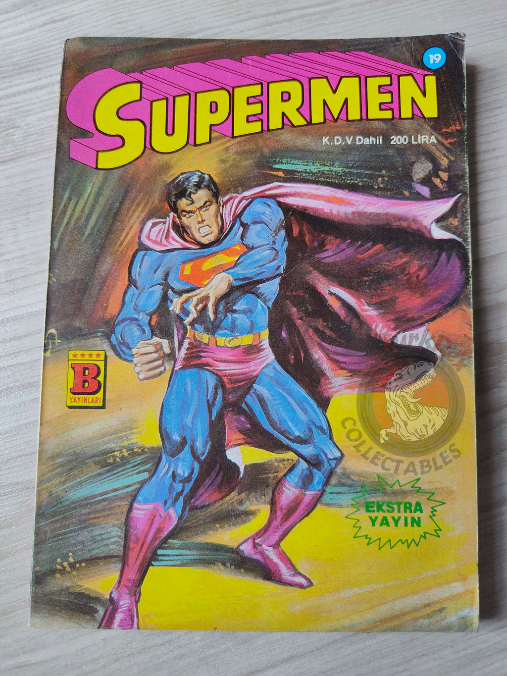 Superman #19 1983 Turkish Comic Turkey #369 Aquaman #62 #63 DC Comics Presents #40