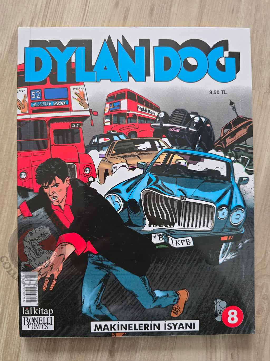Dylan Dog #8 2015 Turkish Comic Turkey #106 La rivolta delle macchine