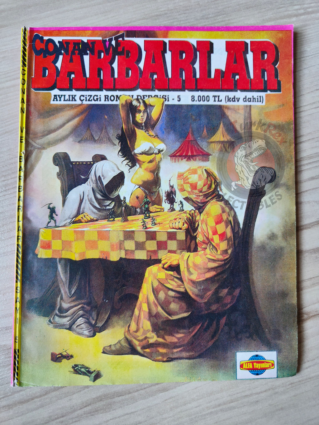 Conan ve Barbarlar #5 1994 Red Sonja & King Kull Turkish Comic Turkey