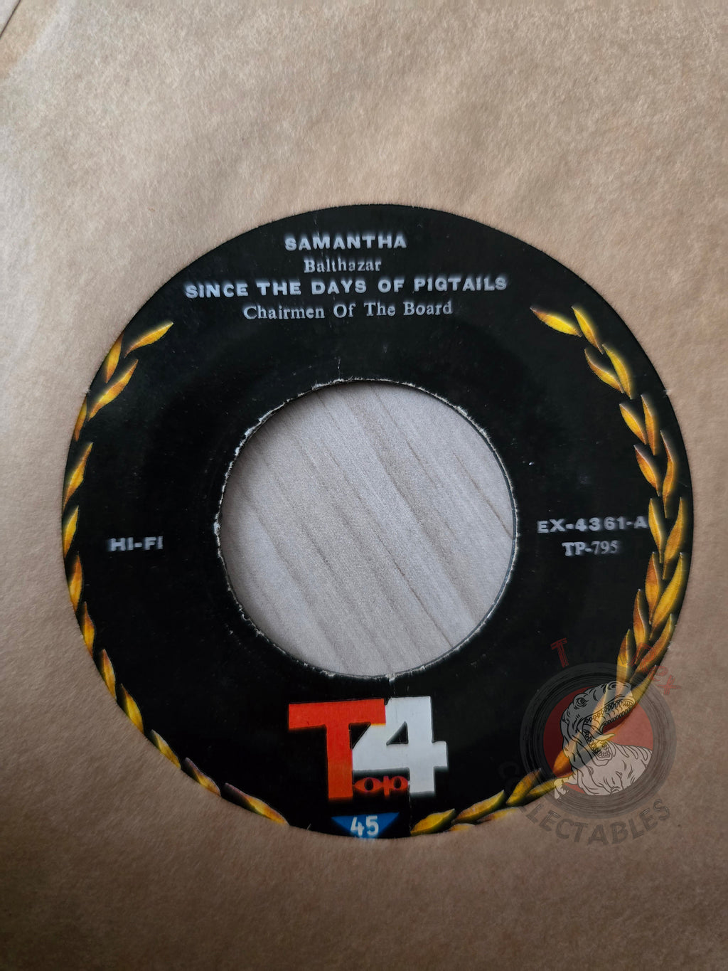Tam White / Balthazar / Curtis Knight / Chairmen Of The Board  7" Iran Pressing Vinyl Iranian Edition