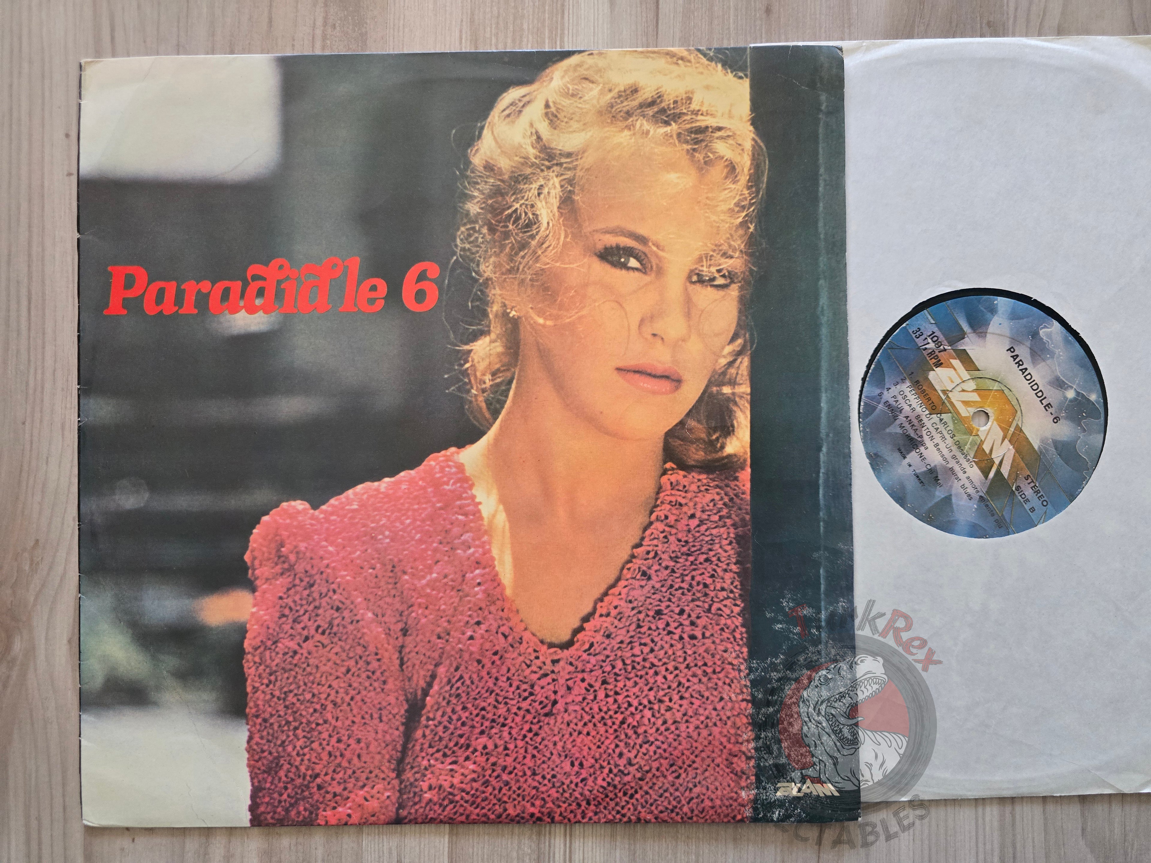 Various – Paradiddle 6 Turkish Pressing Vinyl Turkey Edition France Joli Cover