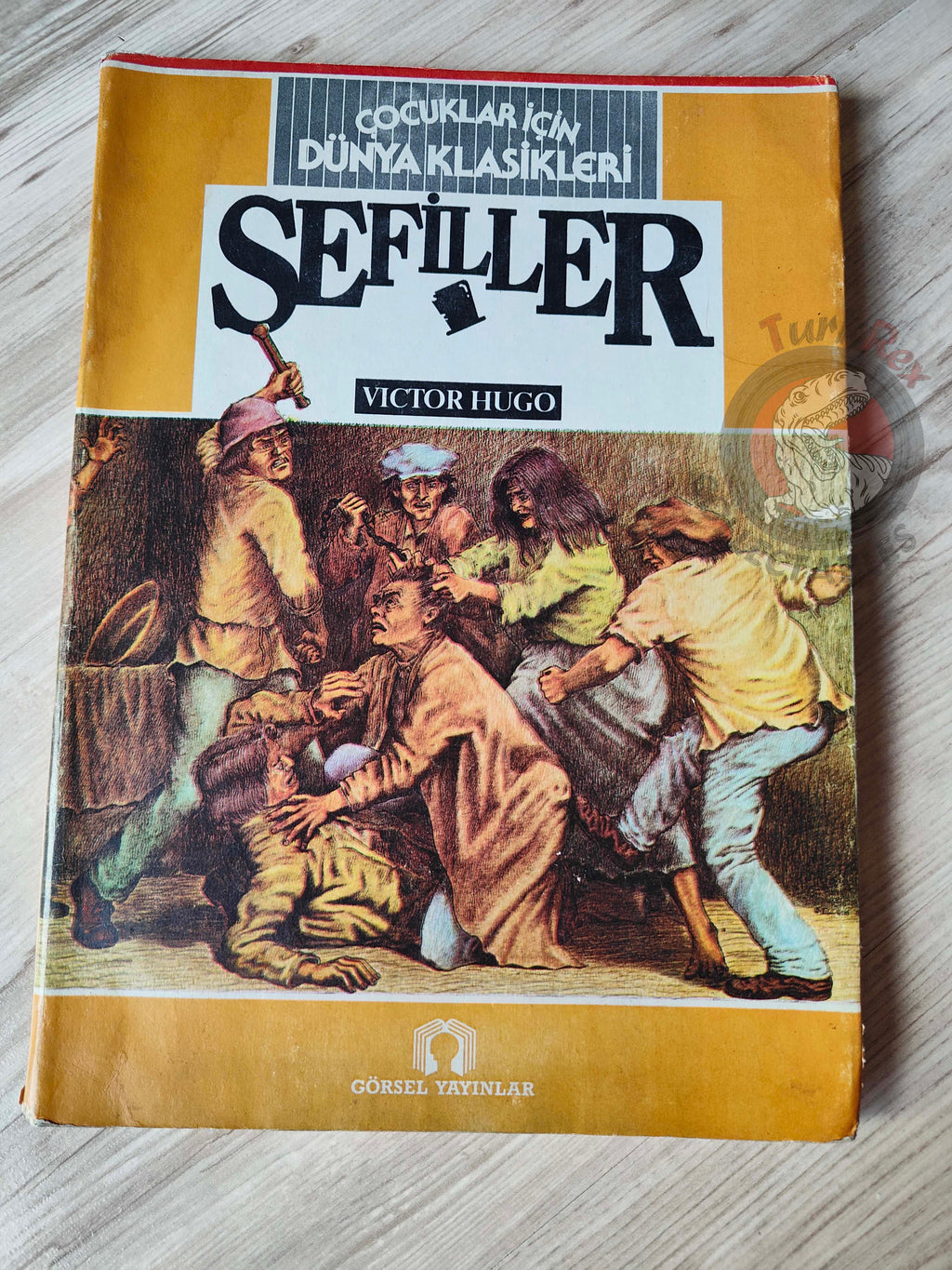 Victor Hugo – Les Misérables 1980s Illustrated Turkish Book Turkey