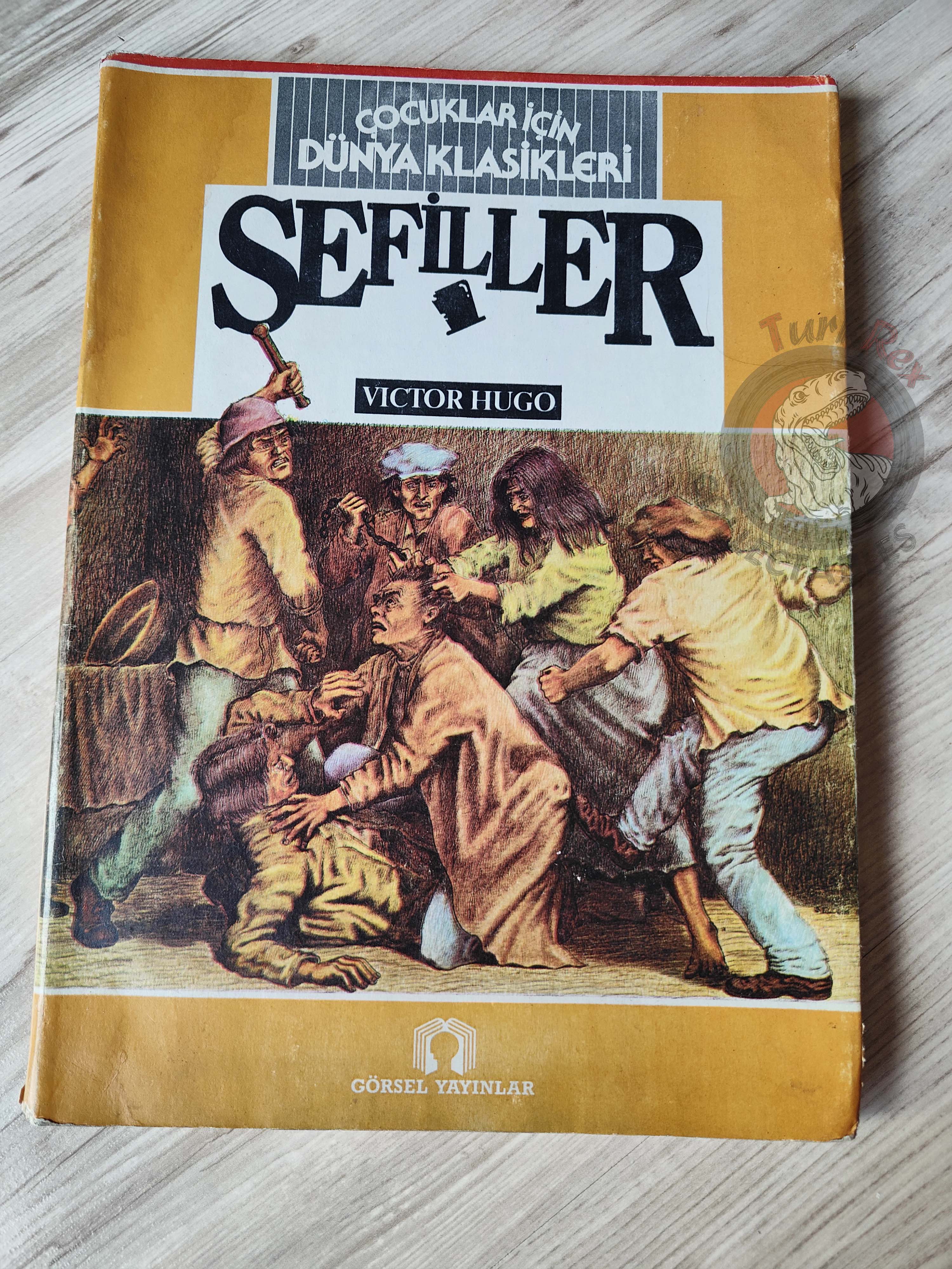 Victor Hugo – Les Misérables 1980s Illustrated Turkish Book Turkey