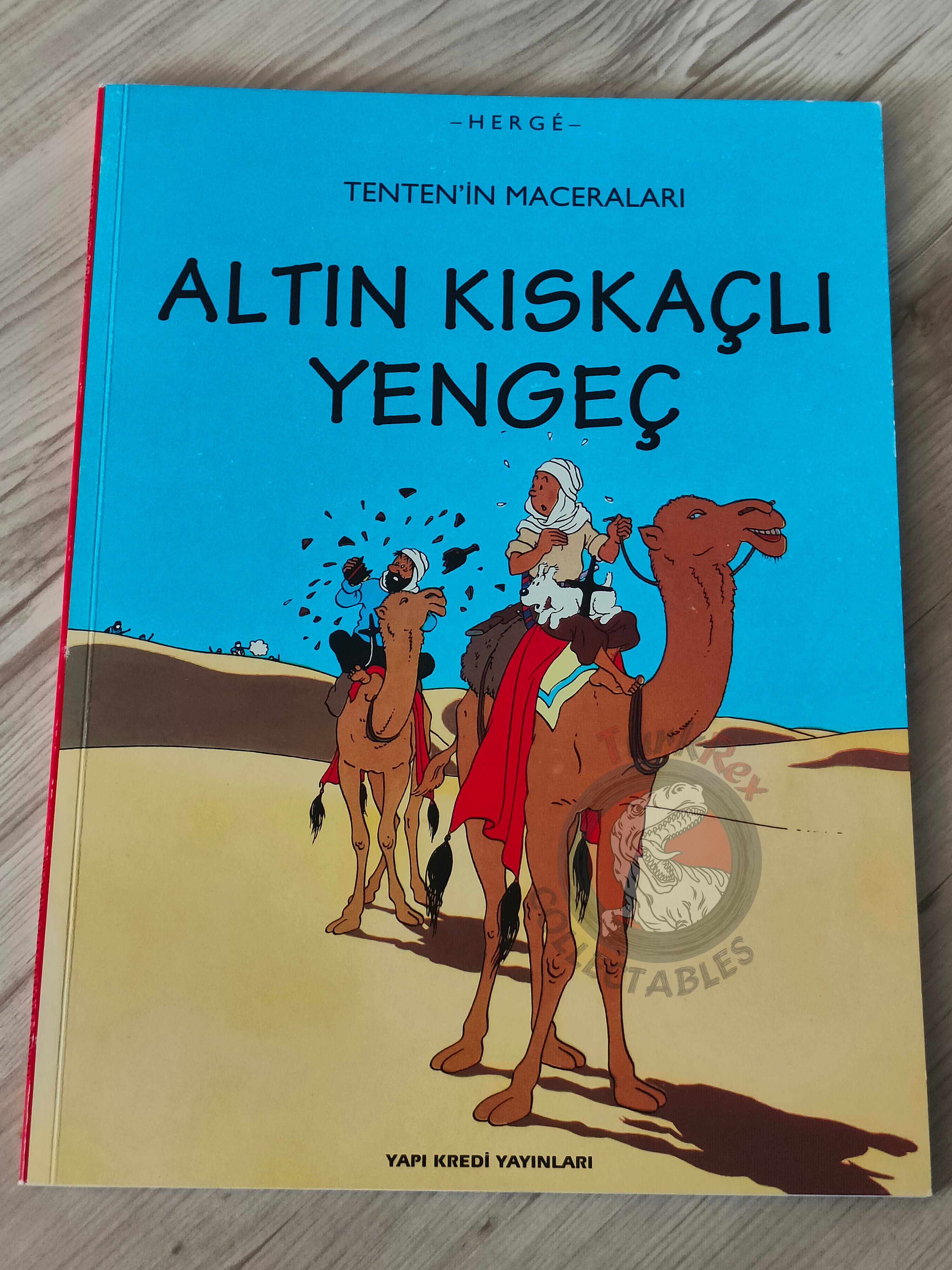 Tintin – The Crab with the Golden Claws 1998 Turkish Edition Comic Turkey 2nd YKY