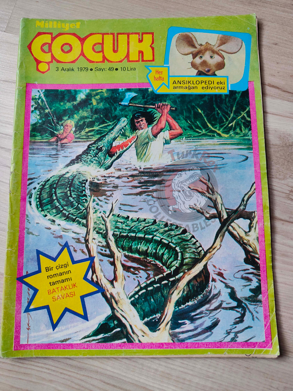 Milliyet Çocuk #49 1979 Turkish Comic Turkey Joyas Literarias Juveniles #143 Thomas Mayne Reid