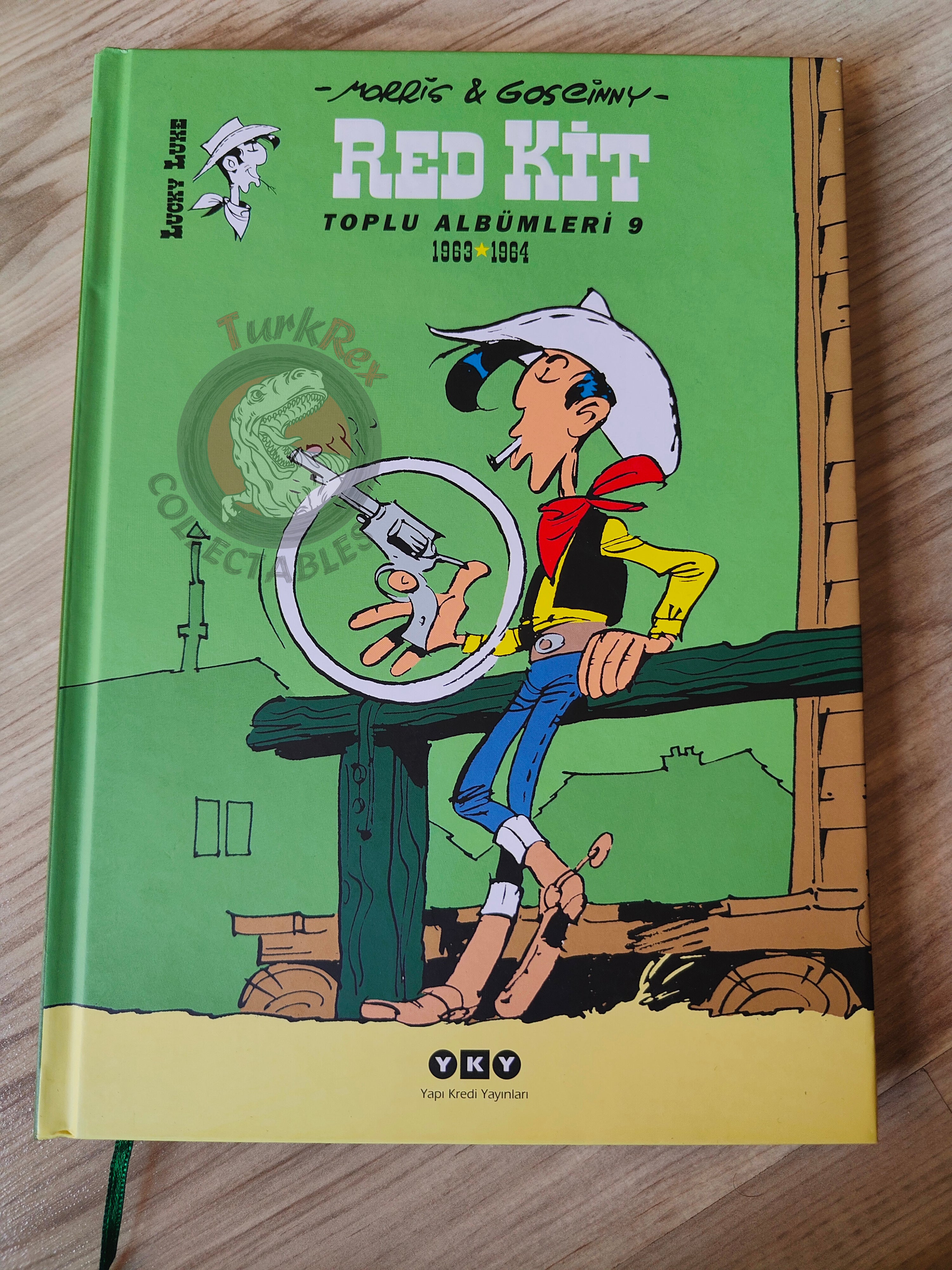 Lucky Luke – L'integrale #9 Turkish Comic Turkey La Ville Fantôme