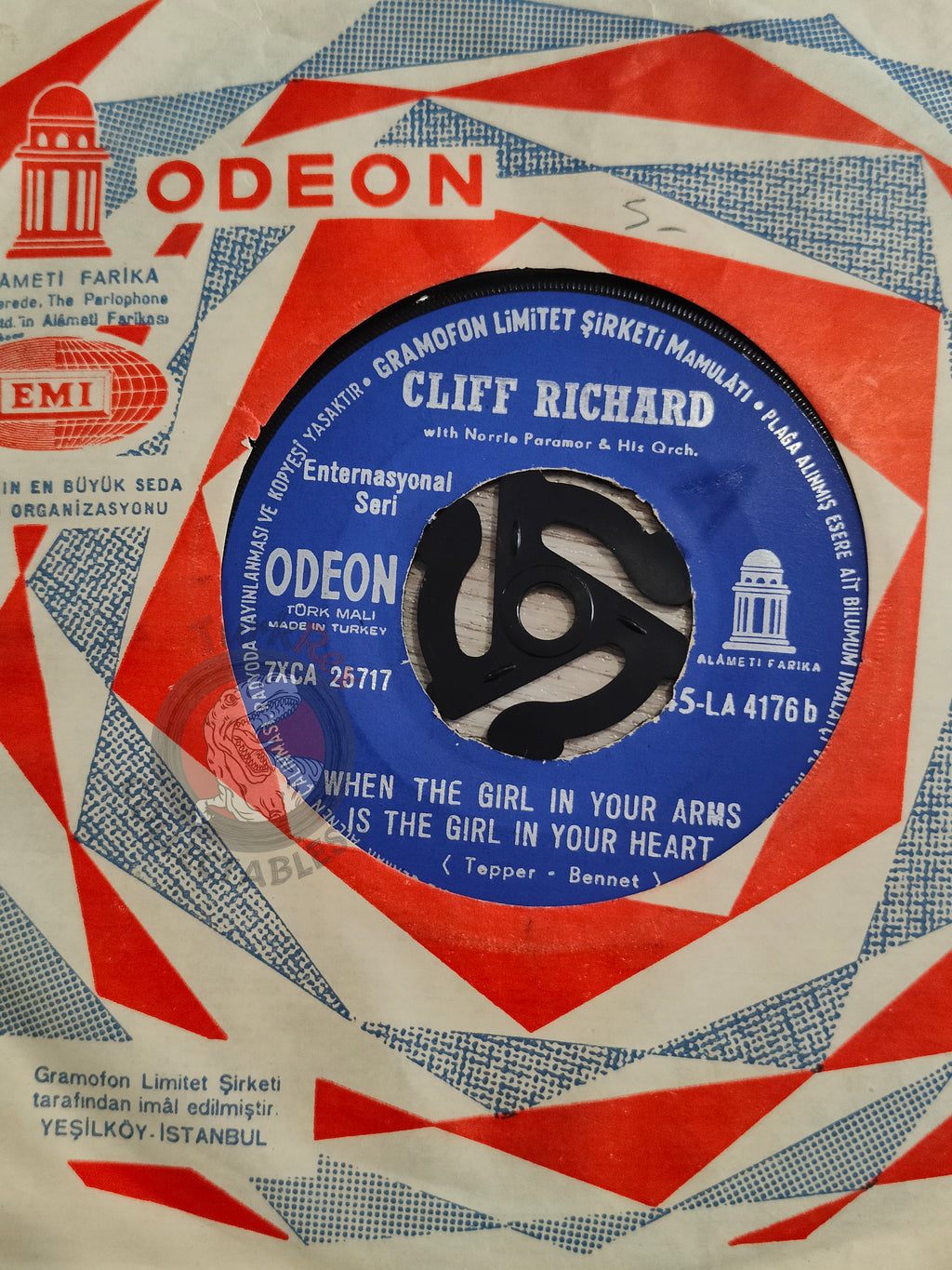 Cliff Richard And The Shadows – Don't Be Mad At Me 7" Turkish Pressing Vinyl Turkey Edition