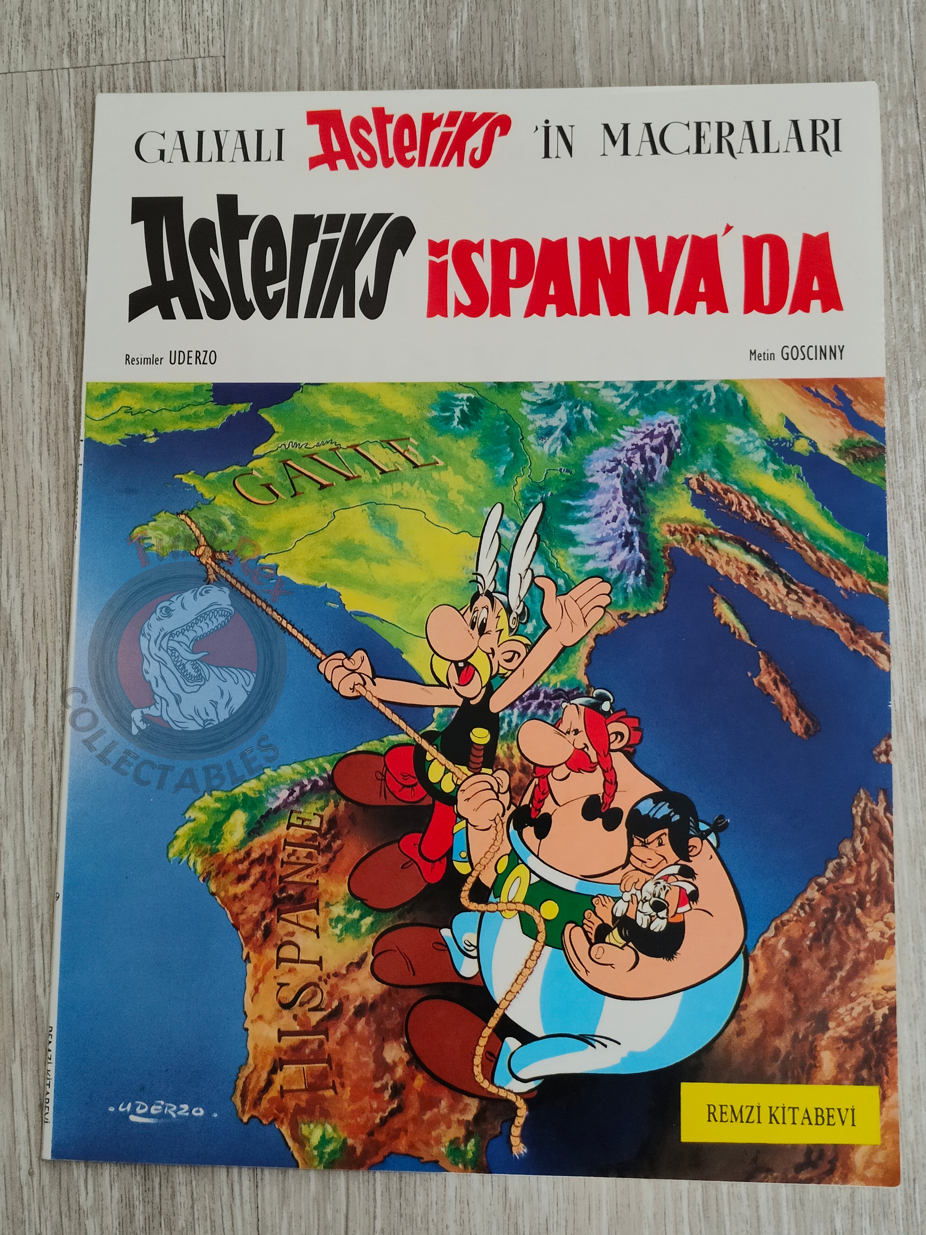 Asterix – Asterix in Spain 1997 1st Edition Turkish Edition Comic Turkey