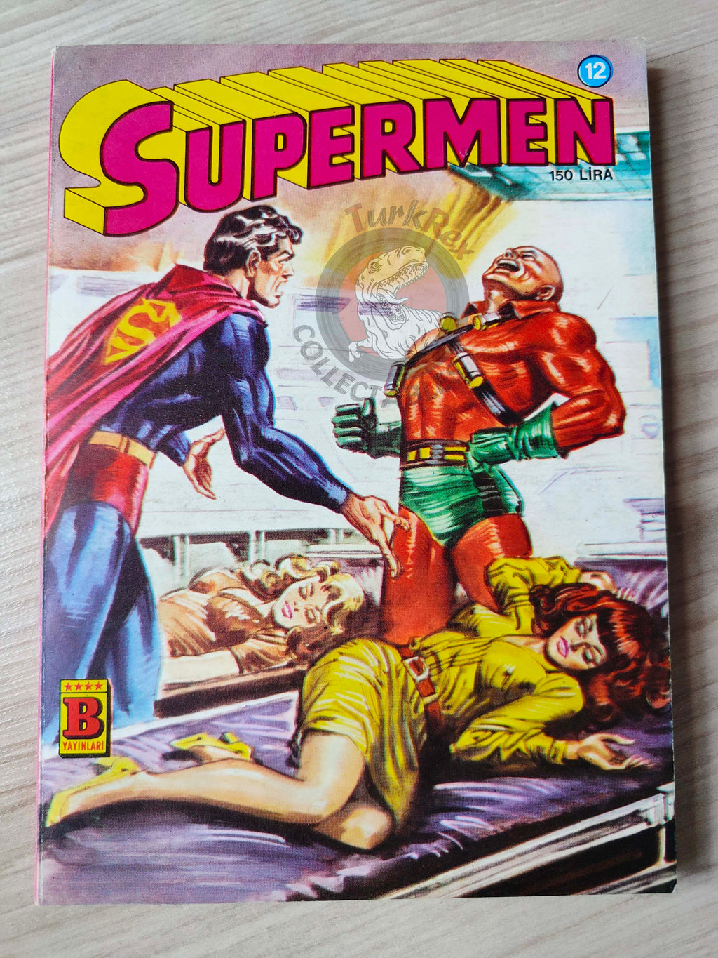 Superman #12 1982 Turkish Comic Turkey #362 #363 #396 Action Comics #521 #518