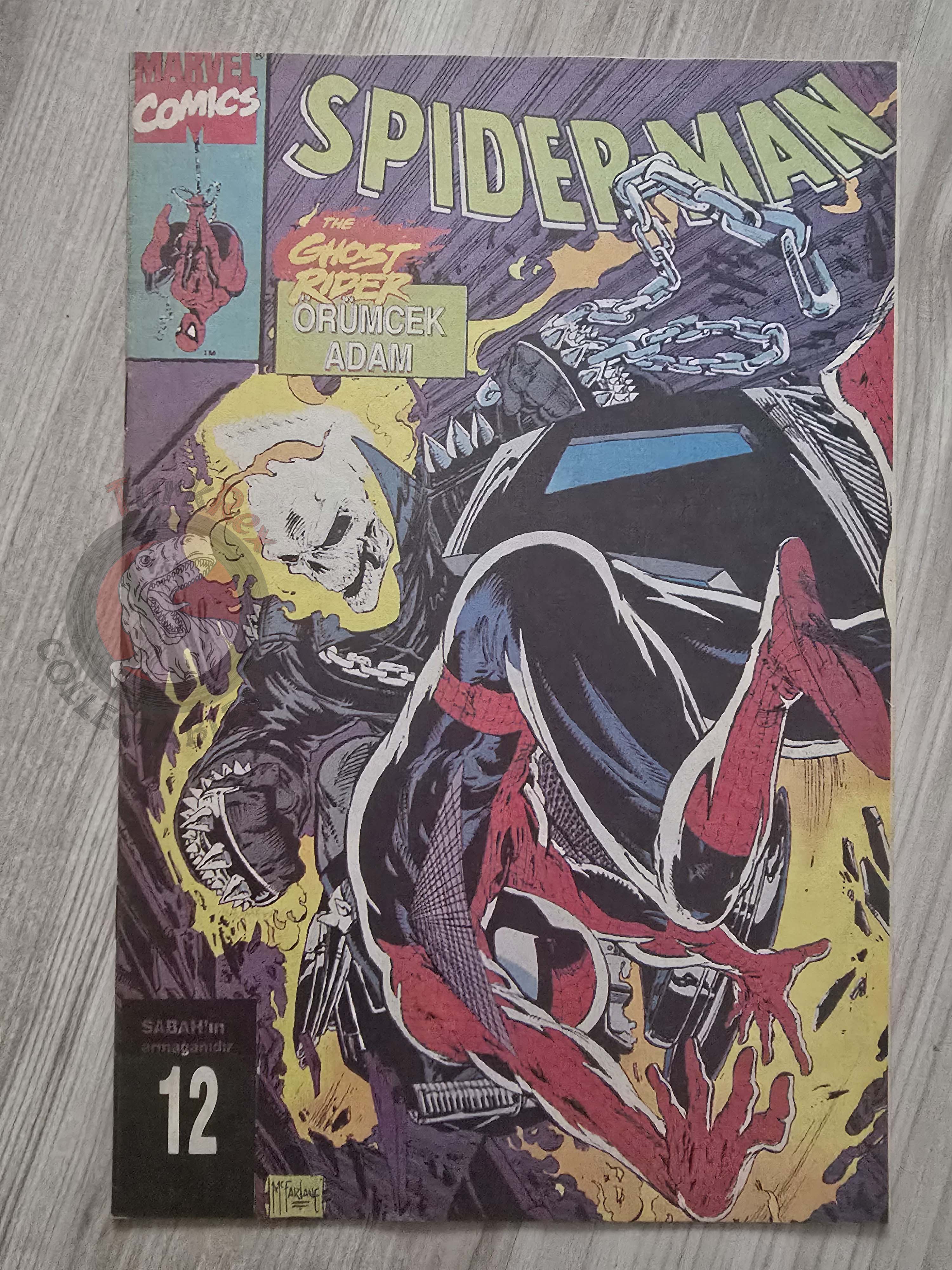 Spider-Man #12 1990s Turkish Comic Turkey Spider-Man #7 Todd McFarlane