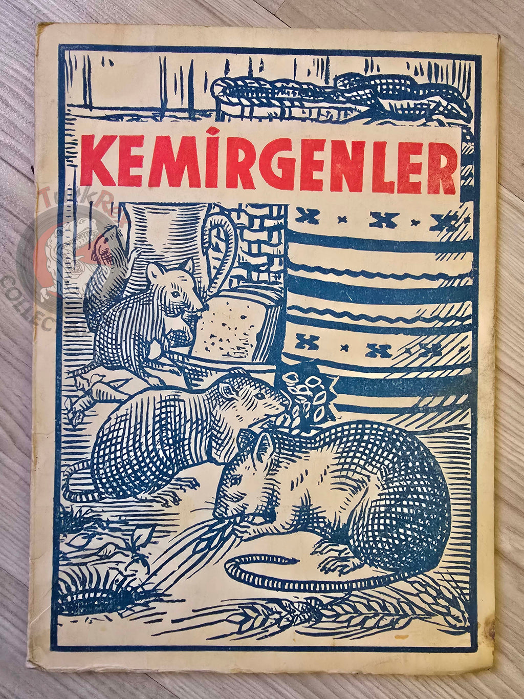 Rodents  1948 Turkish Book Turkey Illustrated Education Animal Species