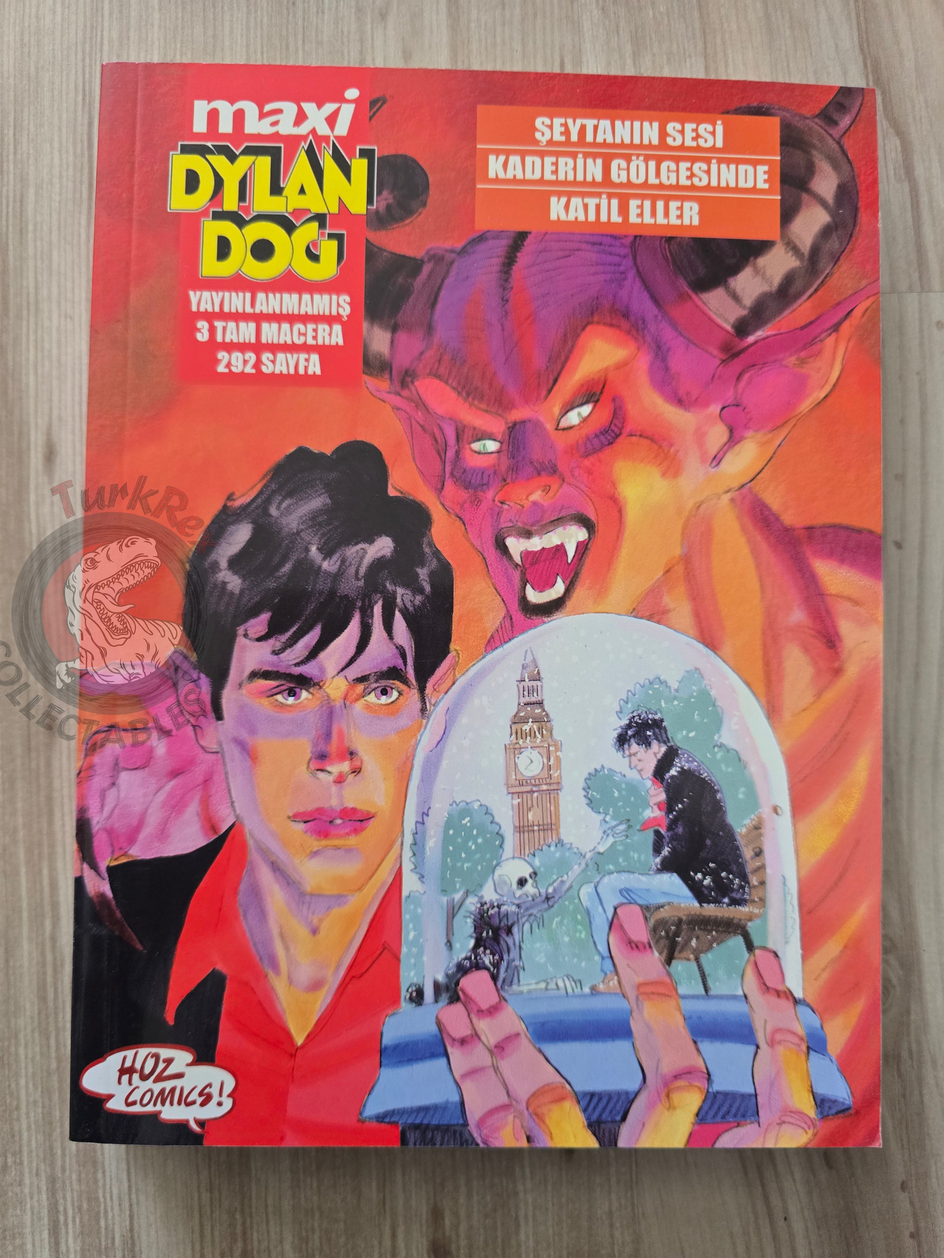Dylan Dog Maxi #5 2013 Turkish Comic Turkey La voce del diavolo