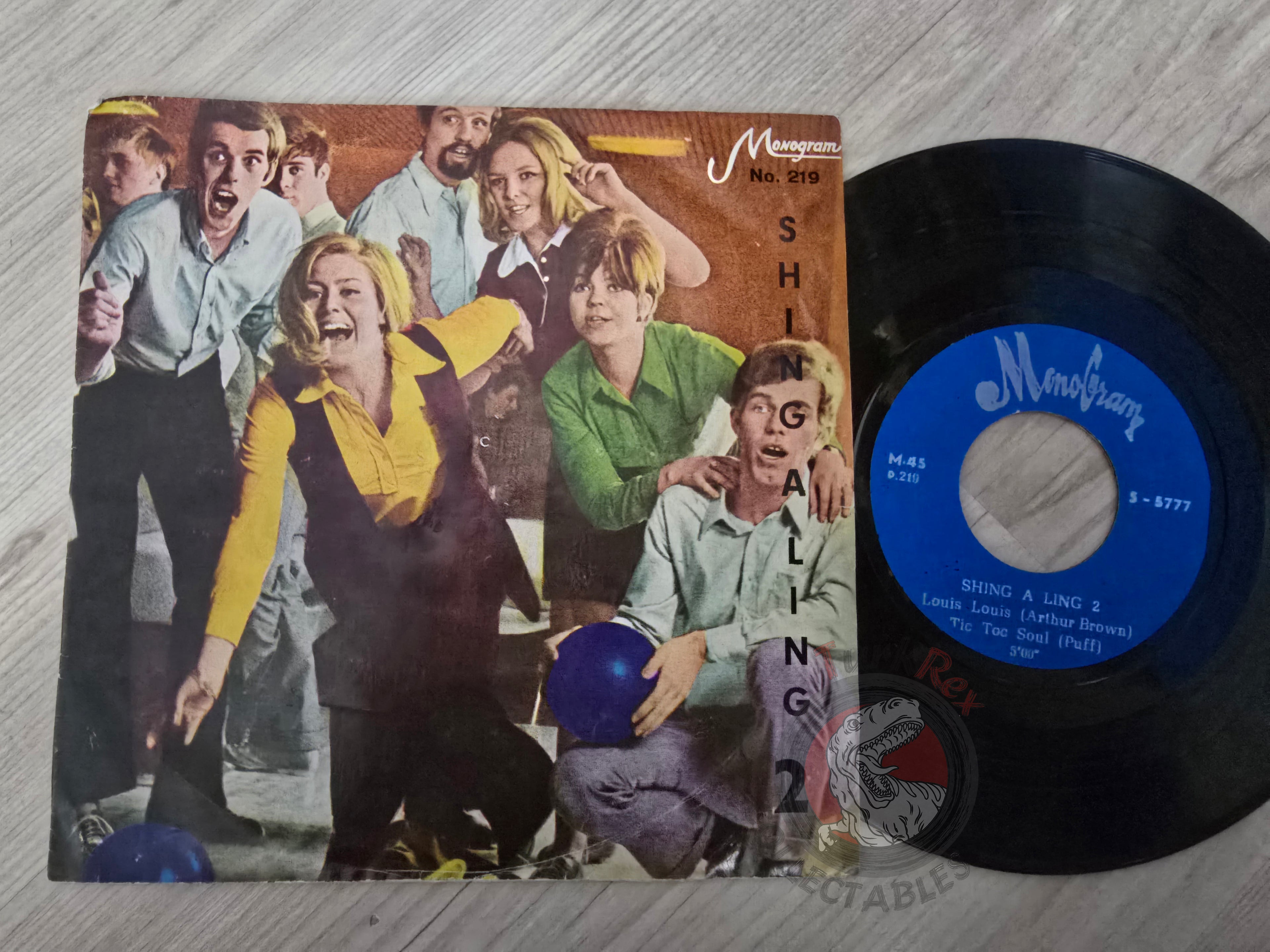 Shing A Ling 2 - Arhur Brown / Puff / Joe Tex 7" Iran Pressing Vinyl Iranian Edition