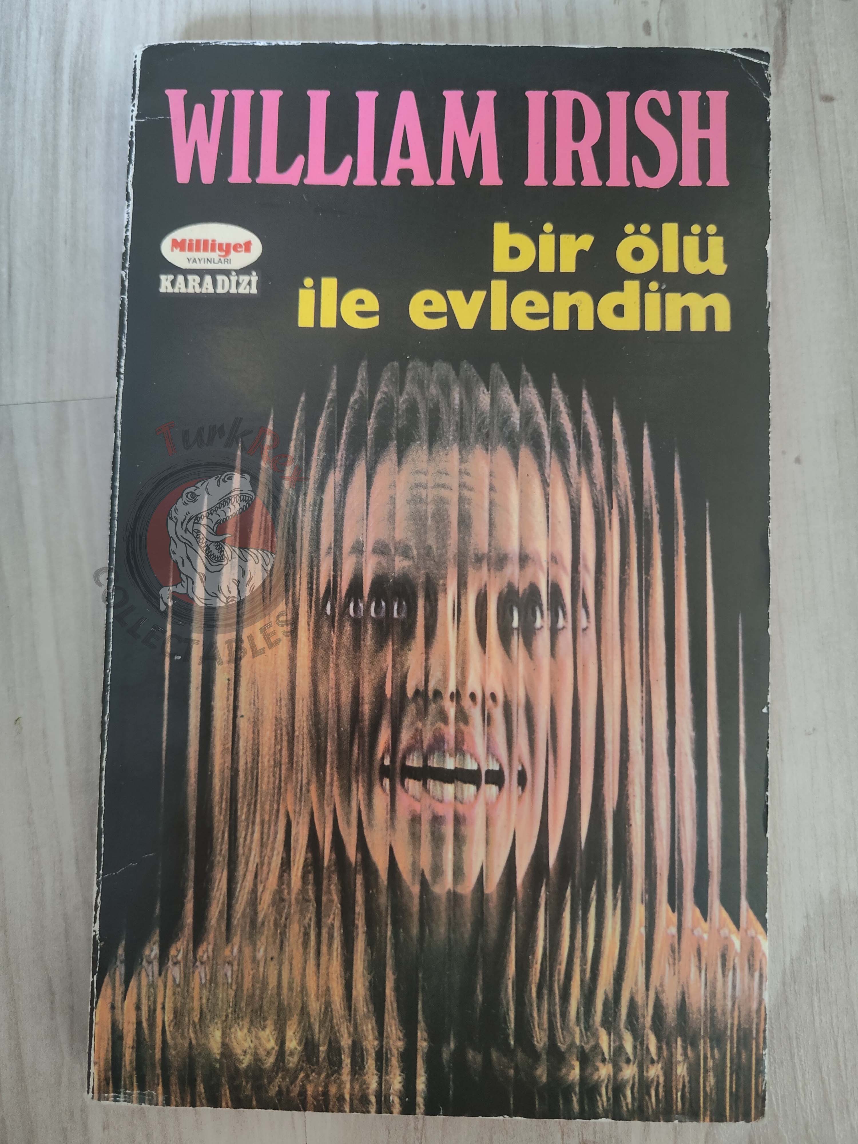 William Irish – I Married a Dead Man 1971 1st Turkish Book Turkey