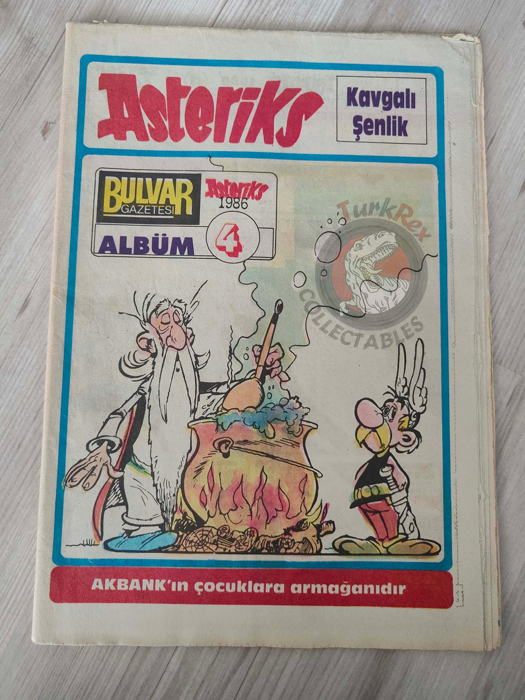 Asterix – Asterix and the Great Divide 1986 Turkish Edition Comic Turkey 2