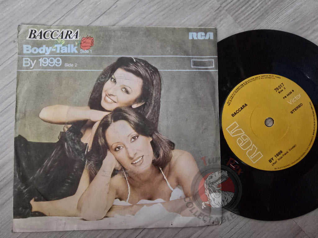 Baccara – Body-Talk 7" Turkish Pressing Vinyl Turkey Edition