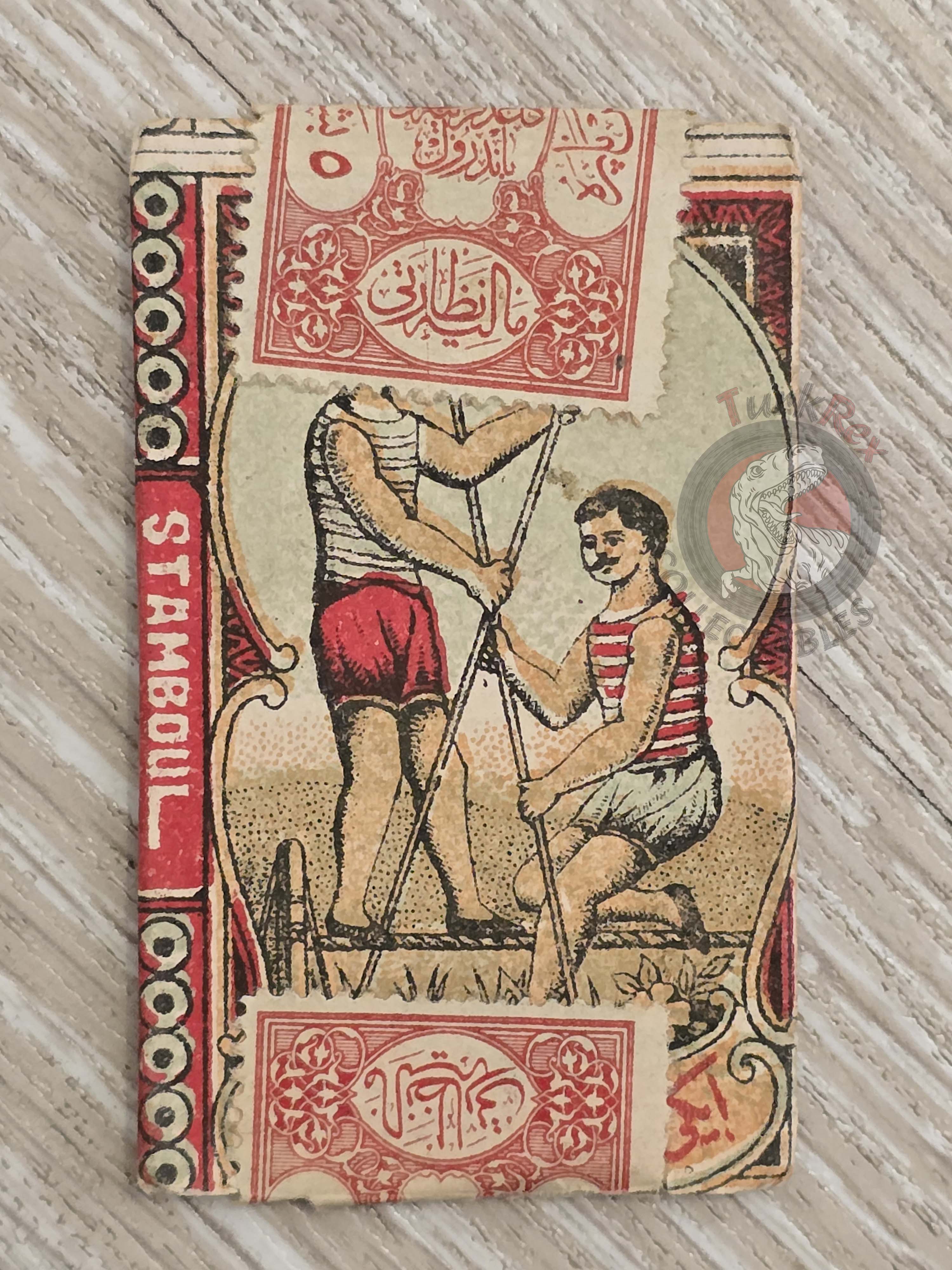 Ottoman Cigarette Papers Istanbul Paper Djambaz Empire Acrobats