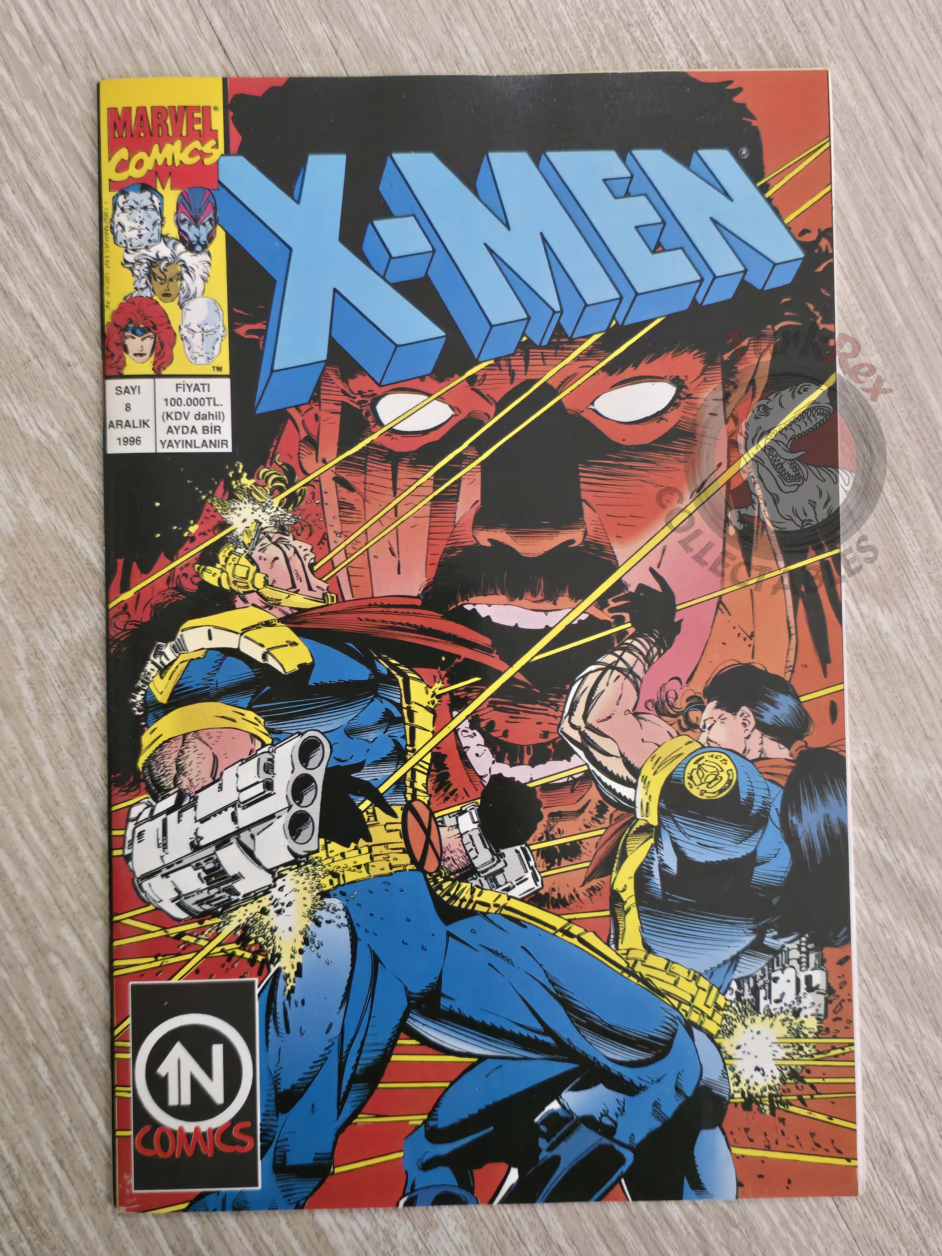 X-Men #8 1996 Turkish Comic Turkey Uncanny X-Men #287 #288