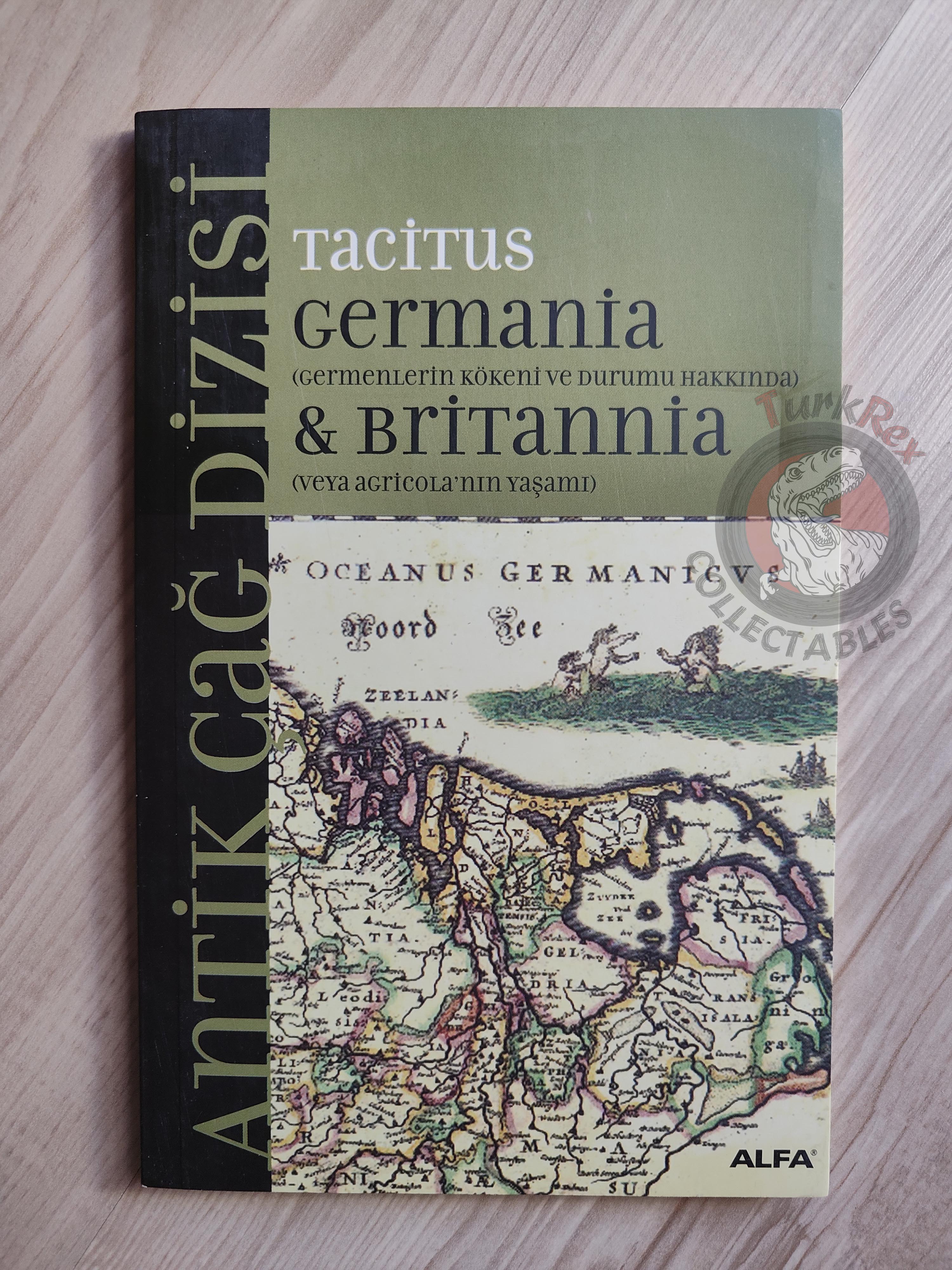 Cornelius Tacitus – Germania & Agricola 2006 Turkish Book Turkey