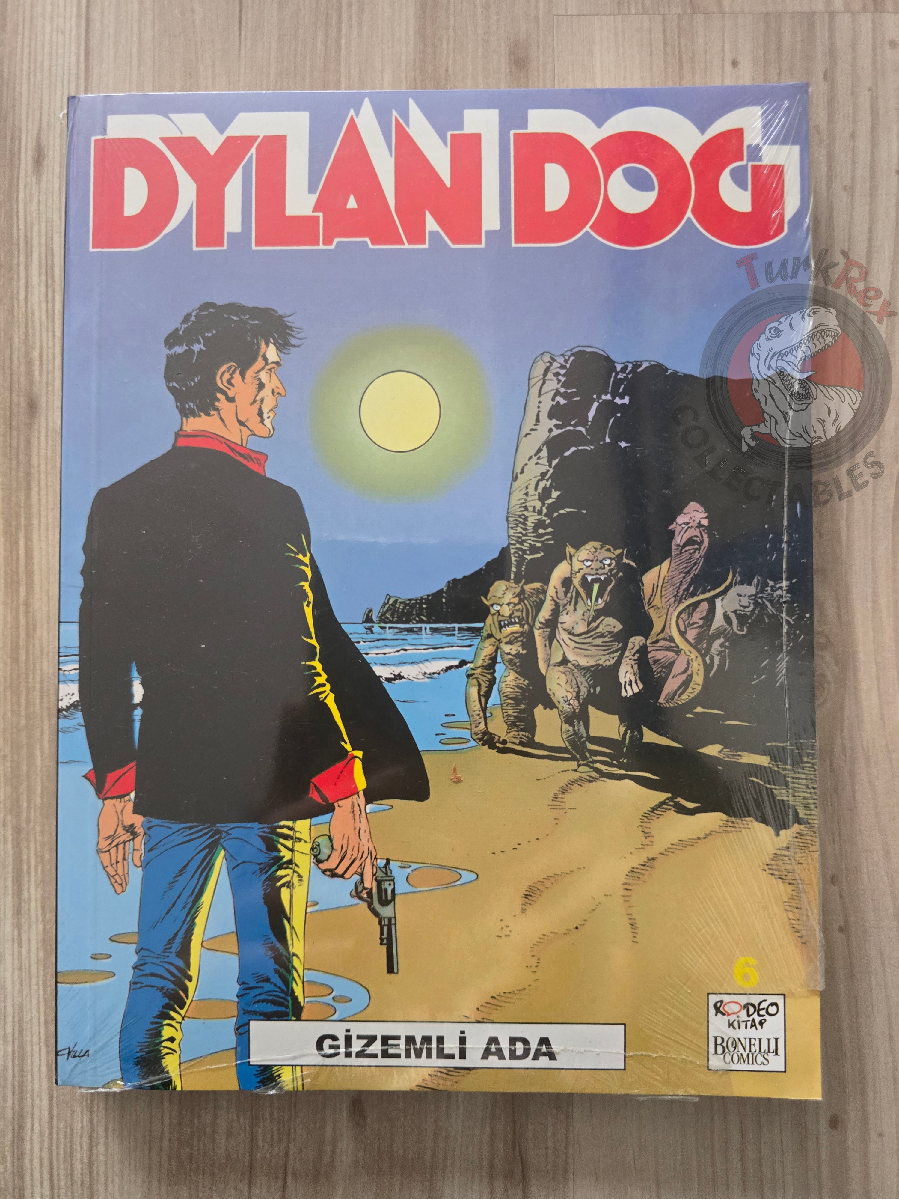 Dylan Dog #6 2003 Turkish Comic Turkey  L’isola misteriosa  #23 #24