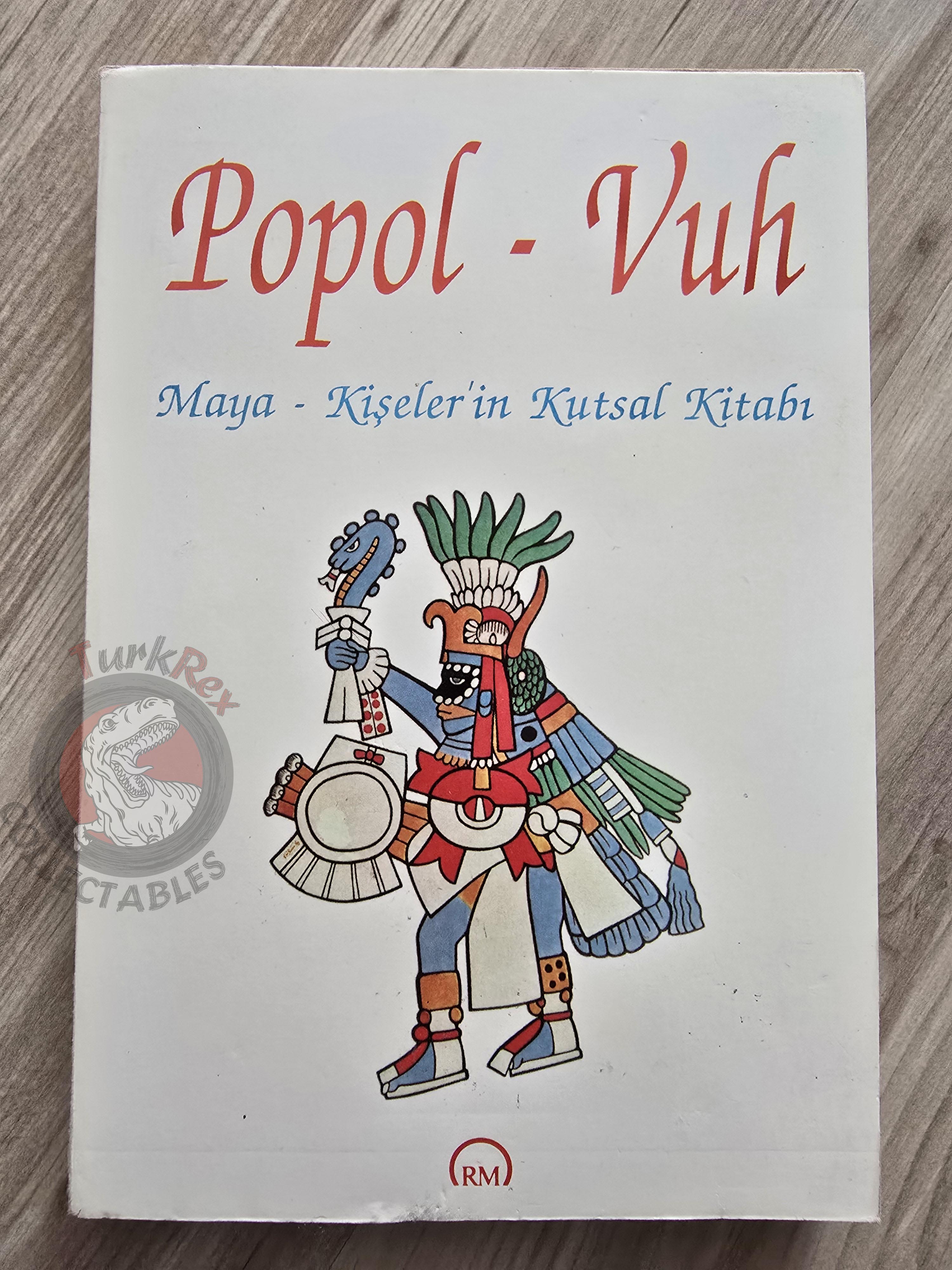 Popol Vuh 1991 Turkish Book Turkey The Sacred Book of the Maya