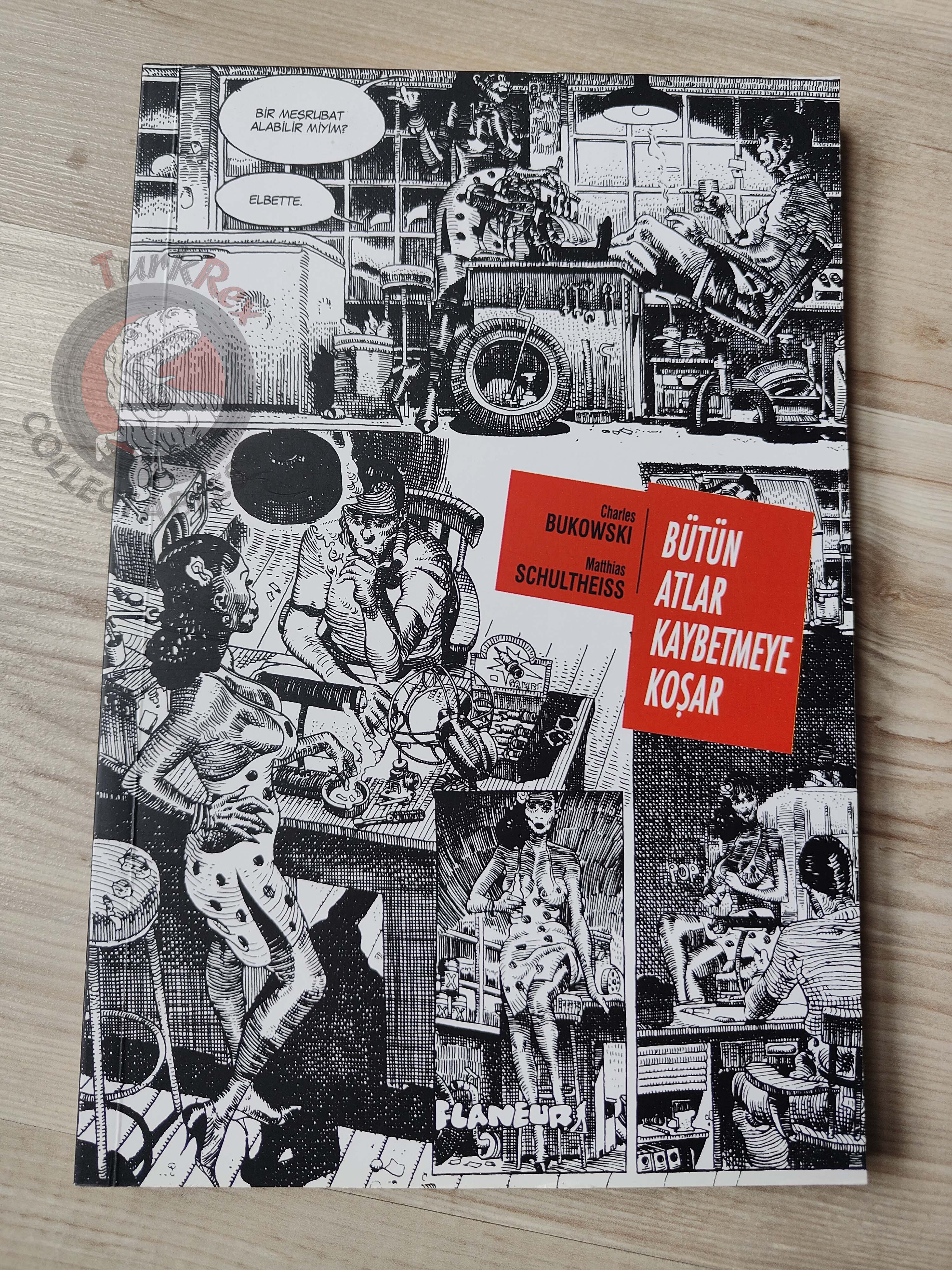 Charles Bukowski - Folies Ordinaire Turkish Comic Turkey Matthias Schultheiss