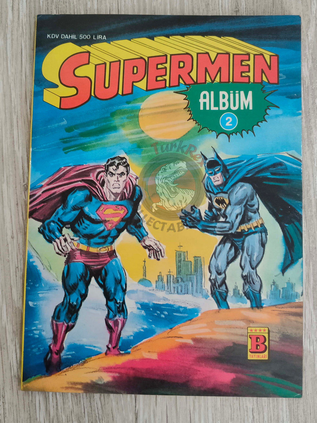 Superman Album #2 Turkish Comic Turkey Batman World's Finest #283 Spectacular #1