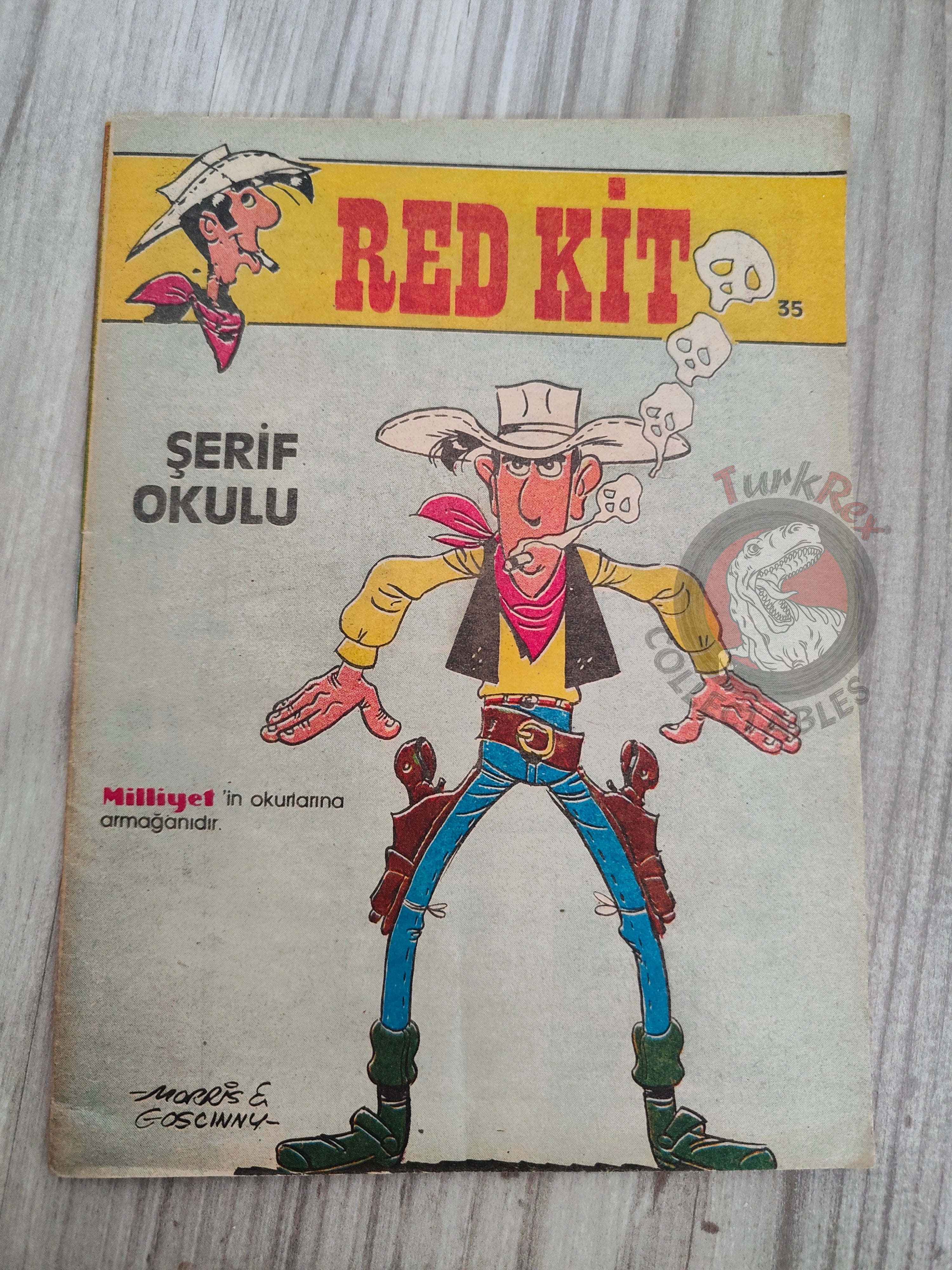 Lucky Luke #35 La Ballade des Dalton 1988 Turkish Comic Turkey