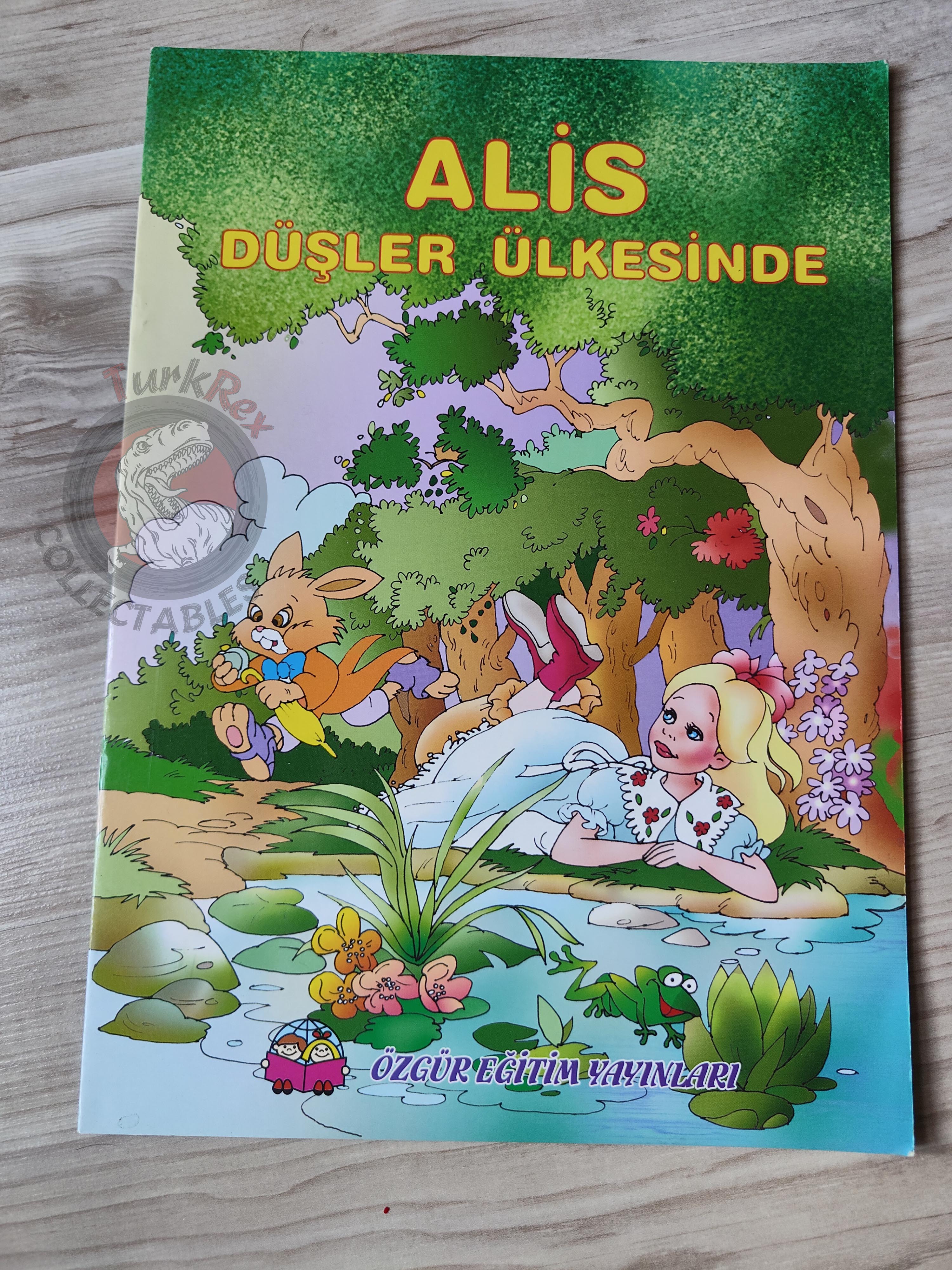 Lewis Carroll – Alice in Wonderland 2000s Turkish Book Turkey Illustrated 1