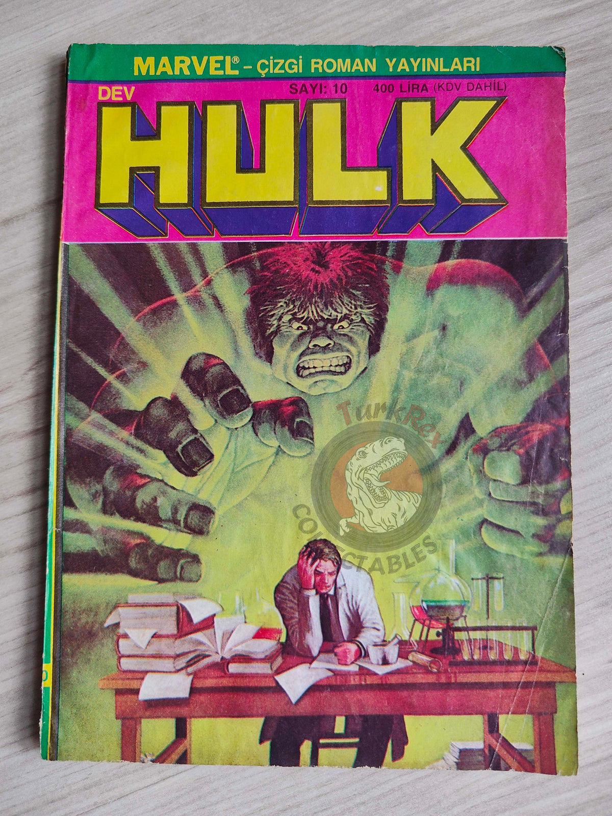 Hulk #10 1988 Turkish Comic Turkey cover #19 #131 Iron Man