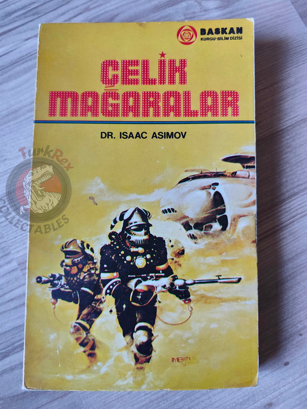 Isaac Asimov – The Caves of Steel 1983 1st Turkish Book Turkey