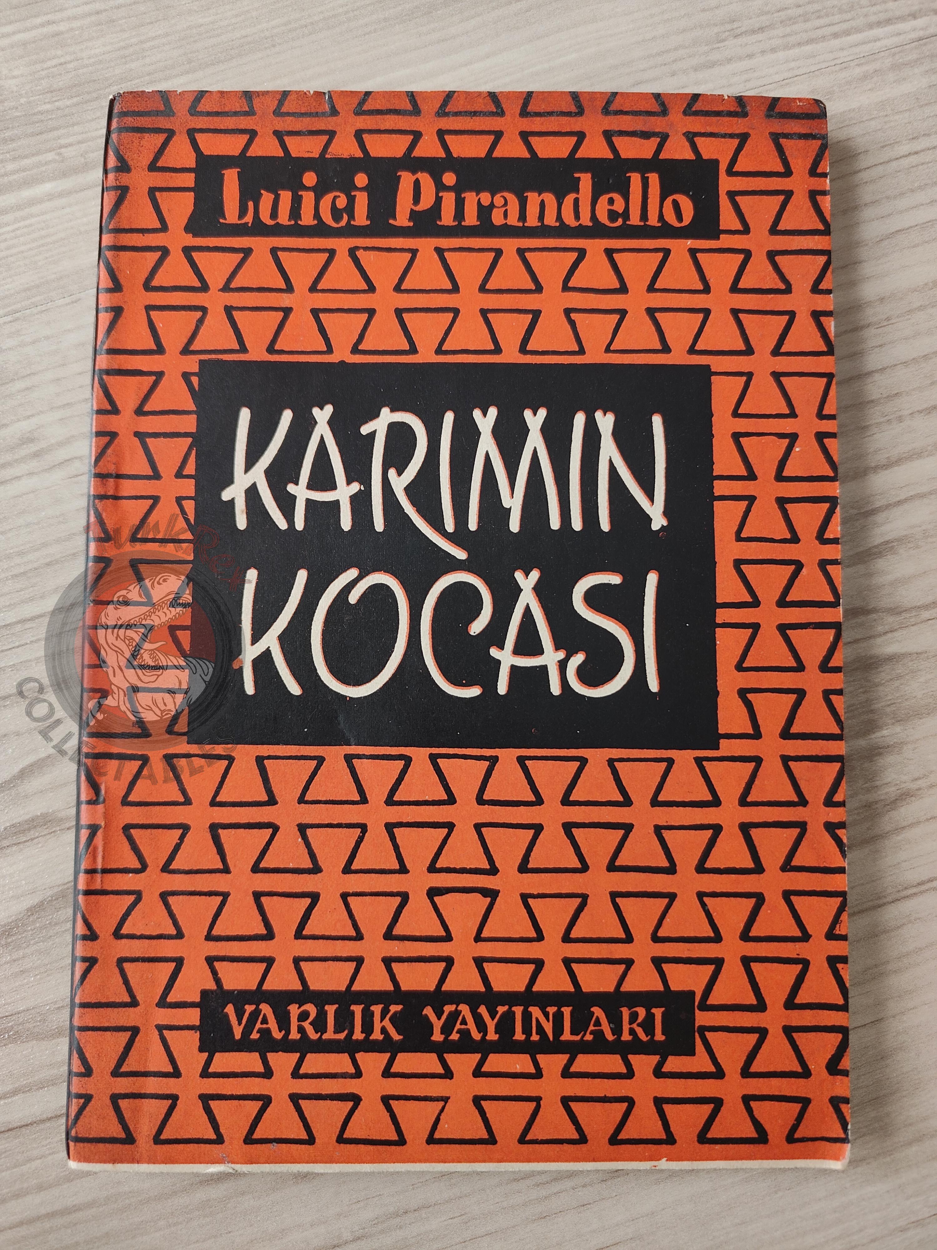 Luigi Pirandello – Her Husband 1954 1st Turkish Book Turkey