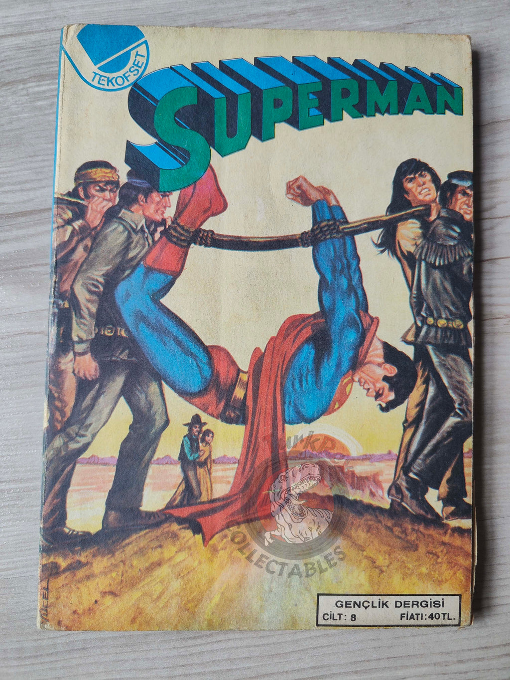 Superman Vol #8 1980s Turkish Comic Turkey #240 #223 #334 #335 Action Comics #401