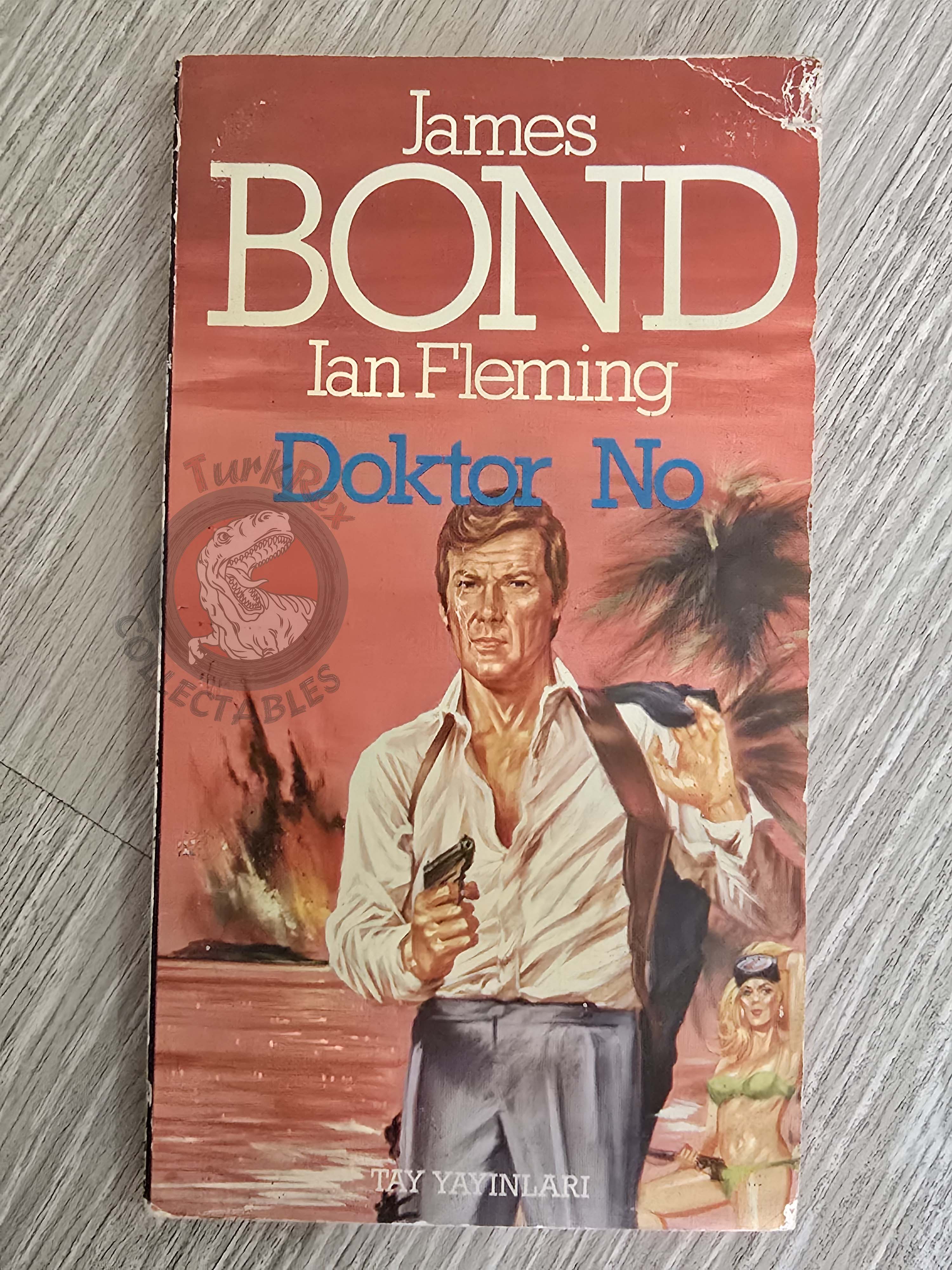 James Bond - Doctor No  1984 1st Turkish Book Turkey Ian Fleming