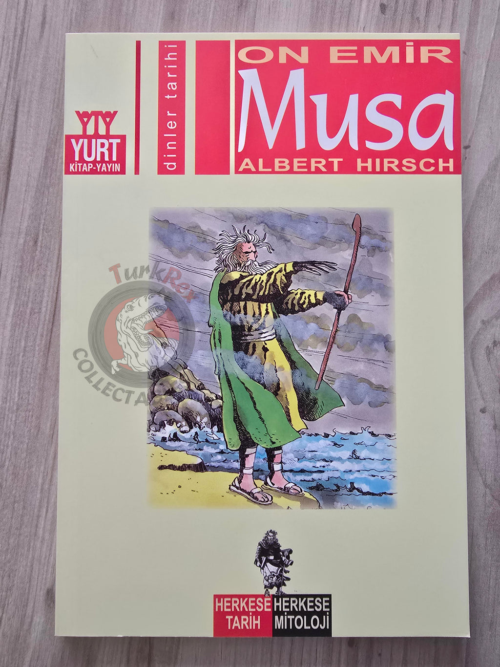 Moses – Albert Hirsch 2003 Turkish Book Turkey Illustrated by Turkish Artist