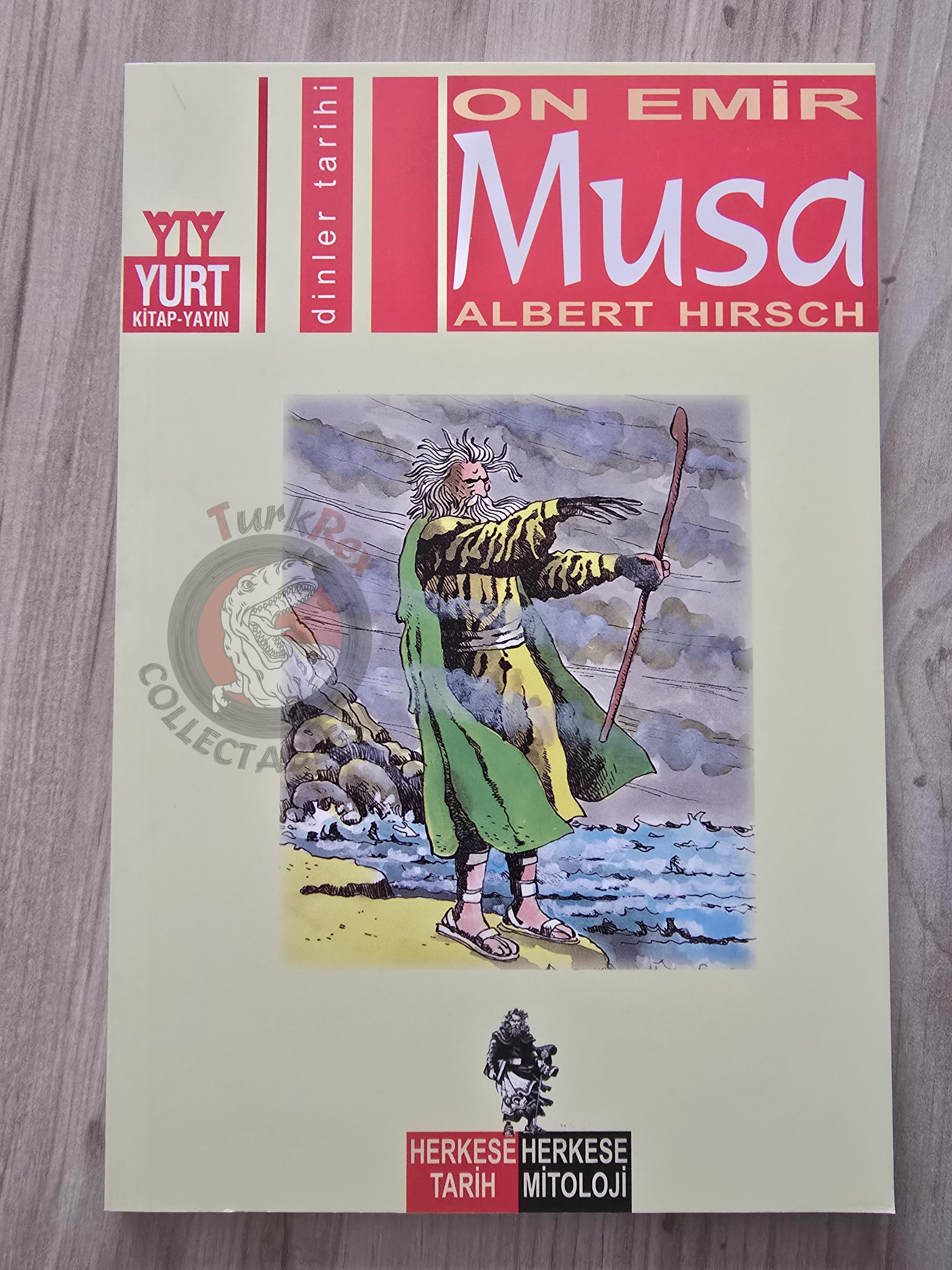 Moses – Albert Hirsch 2003 Turkish Book Turkey Illustrated by Turkish Artist