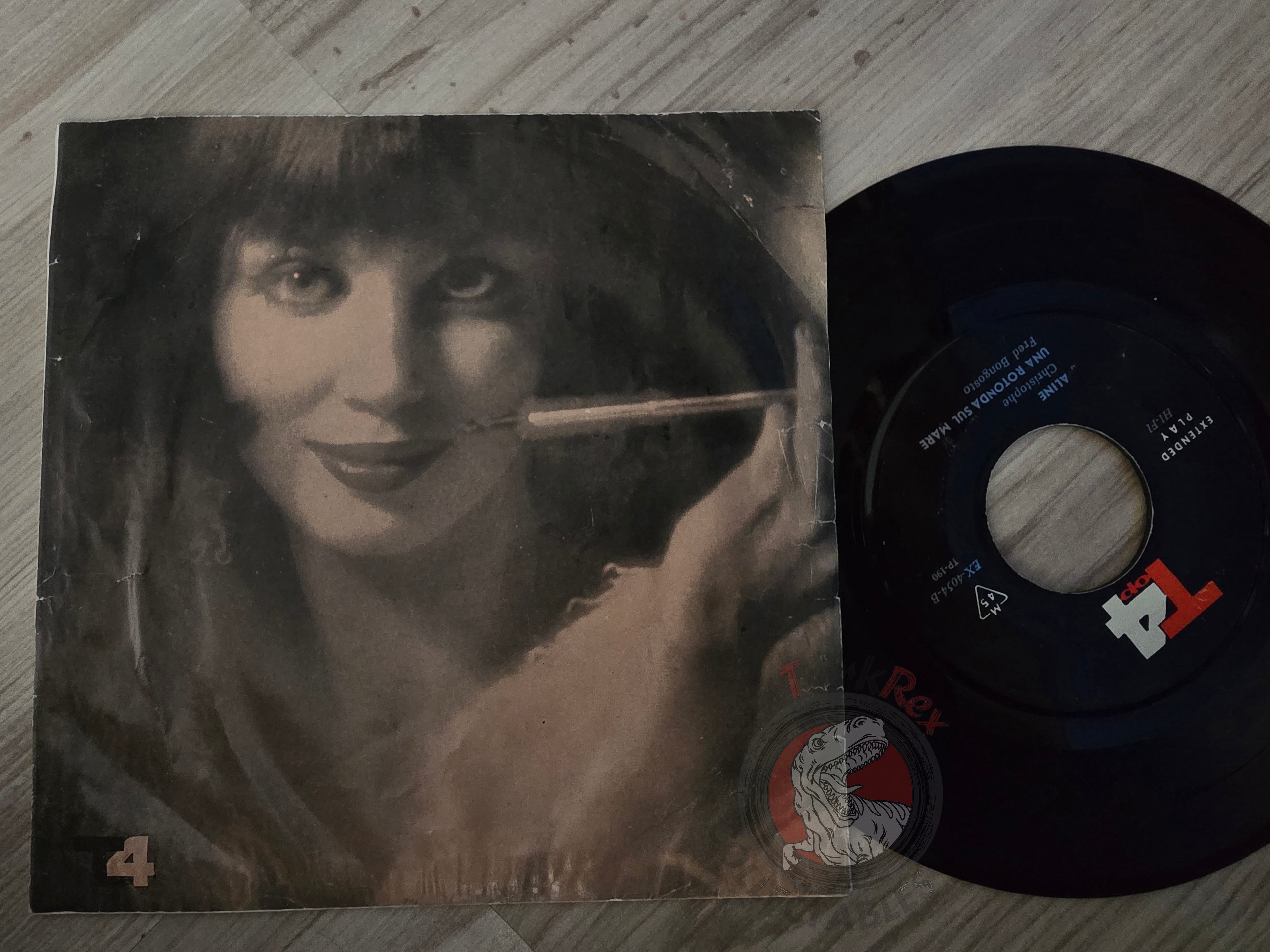 Petula Clark / Four Tops / Christophe / Fred Bongusto 7" Iran Pressing Vinyl Iranian Edition 1