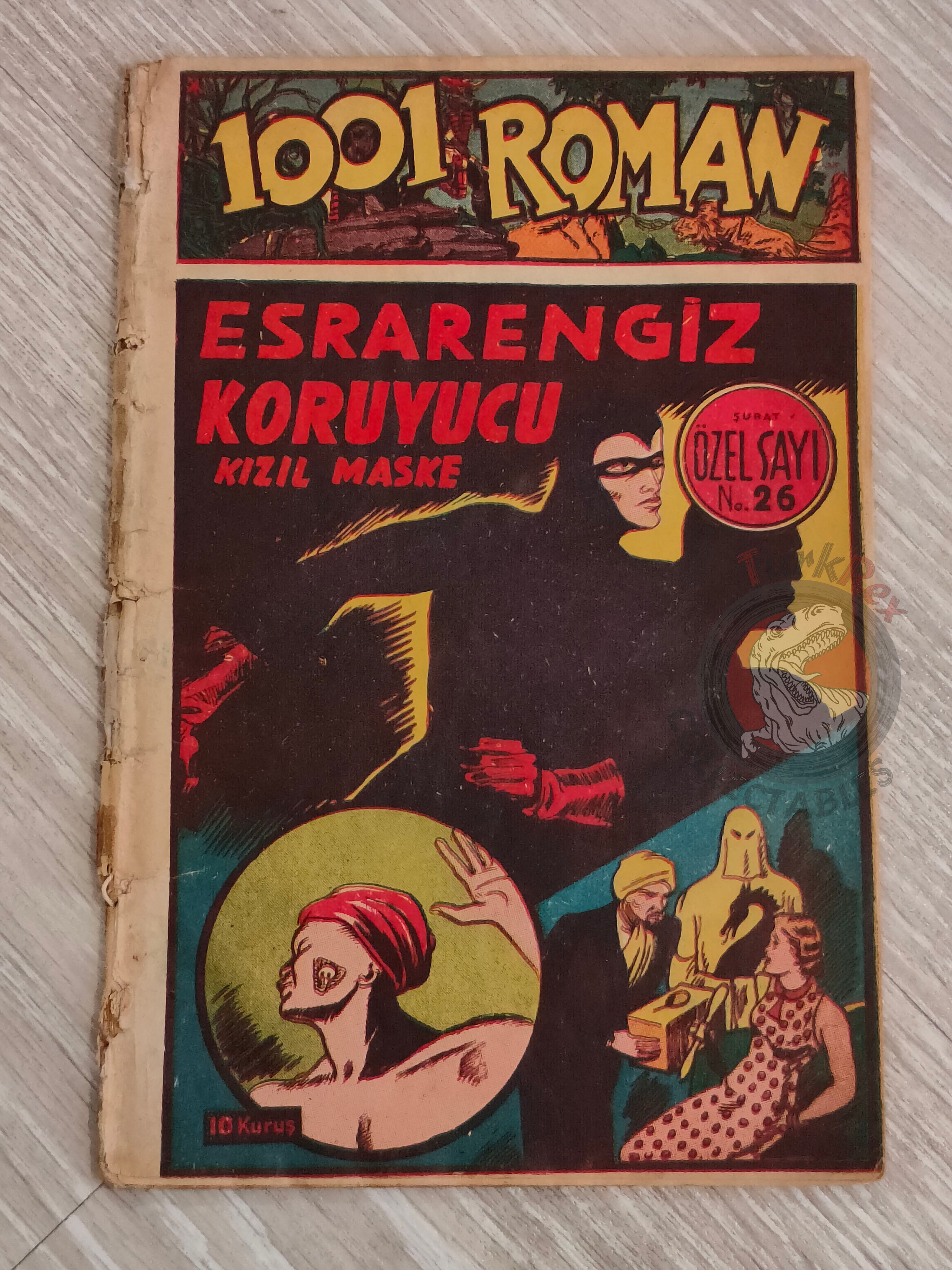The Phantom 1944 Mysterious Protector Turkish Comic Turkey