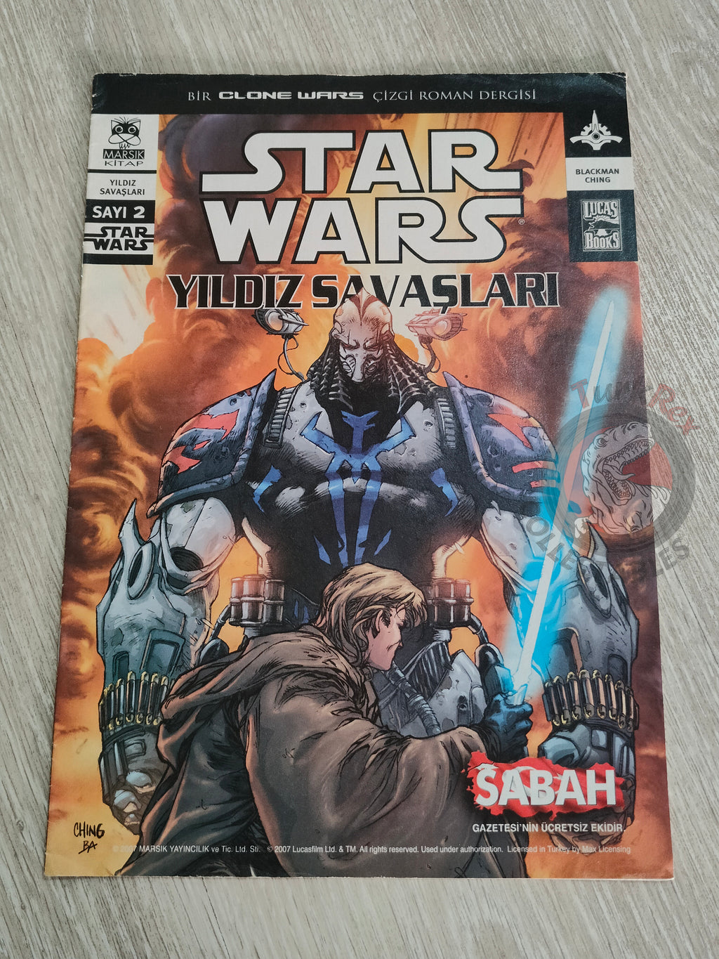 Star Wars: Obsession #2 2007 Turkish Comic Turkey Newspaper Giveaway