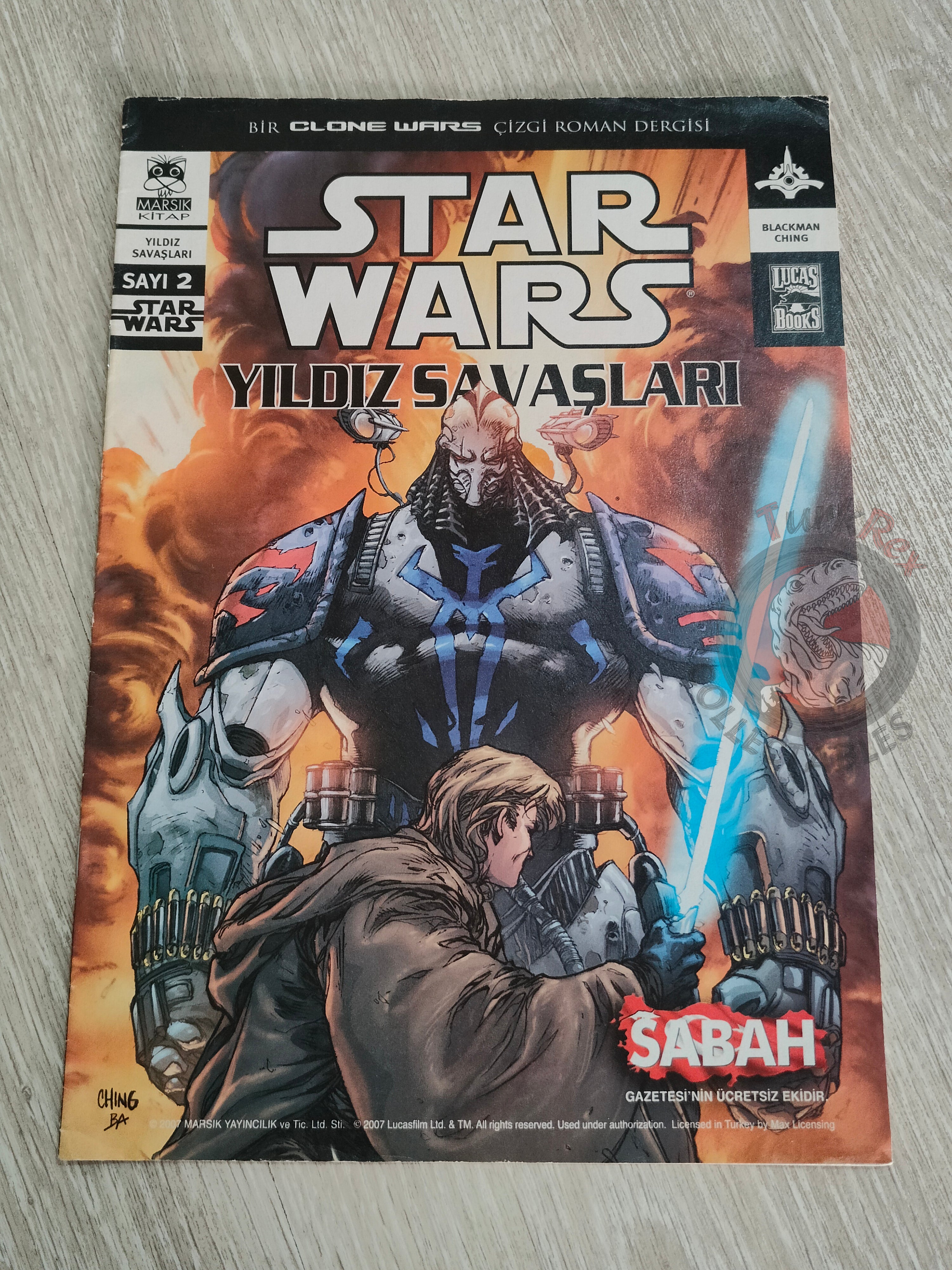 Star Wars: Obsession #2 2007 Turkish Comic Turkey Newspaper Giveaway