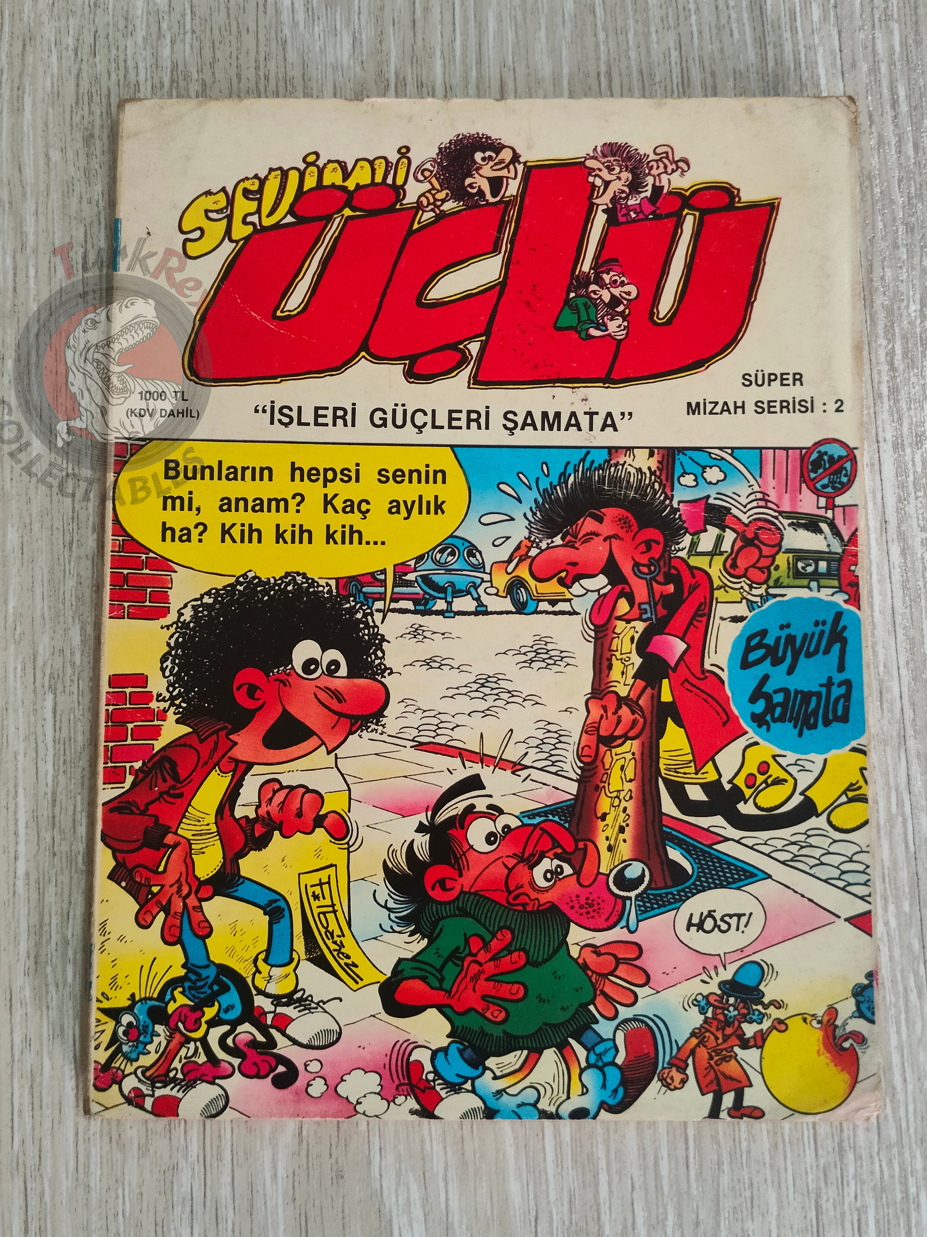 Chicha, Tato y Clodoveo #2 1989 Turkish Comic Turkey Francisco Ibáñez